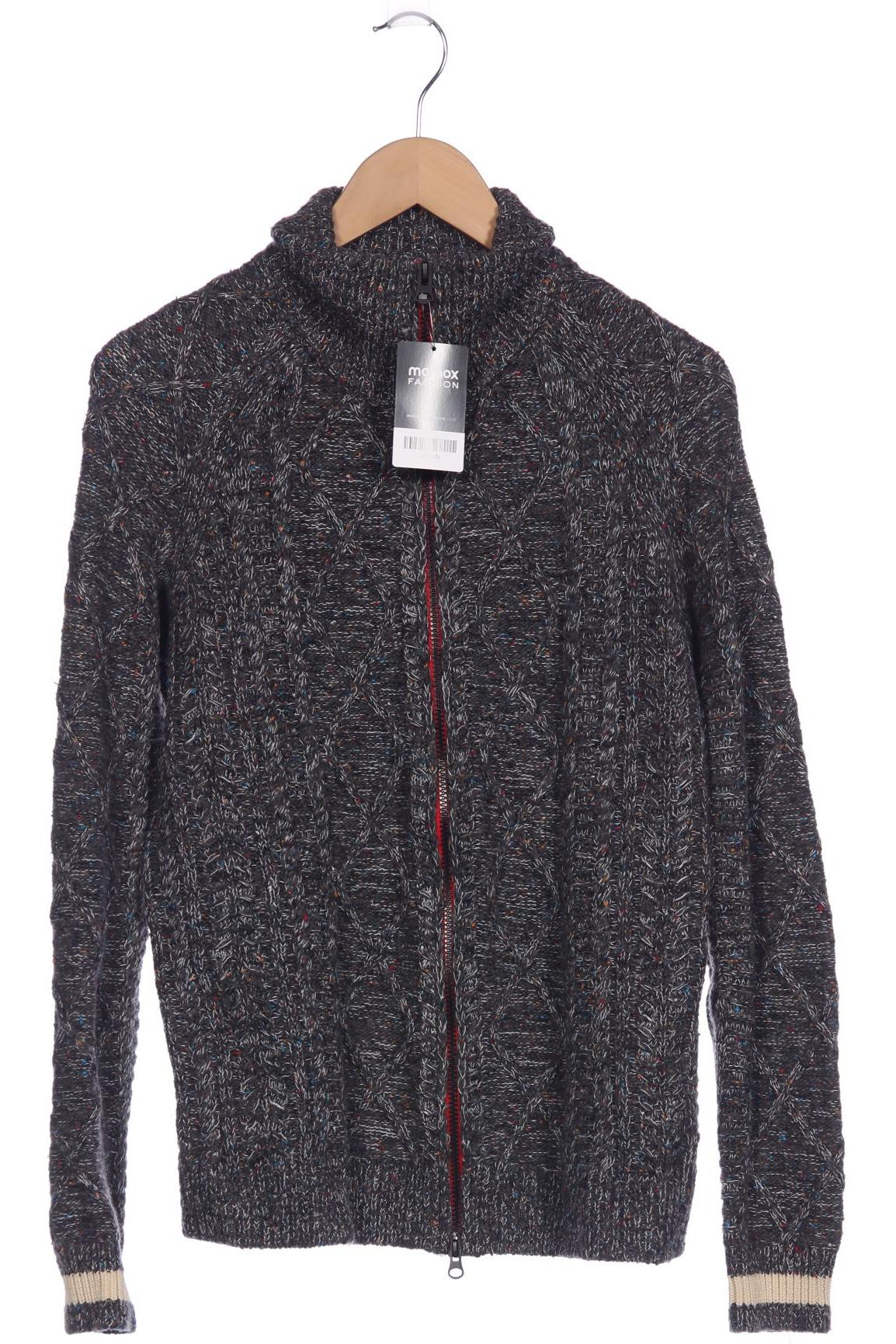 

Boss Orange Herren Strickjacke, grau, Gr. 48