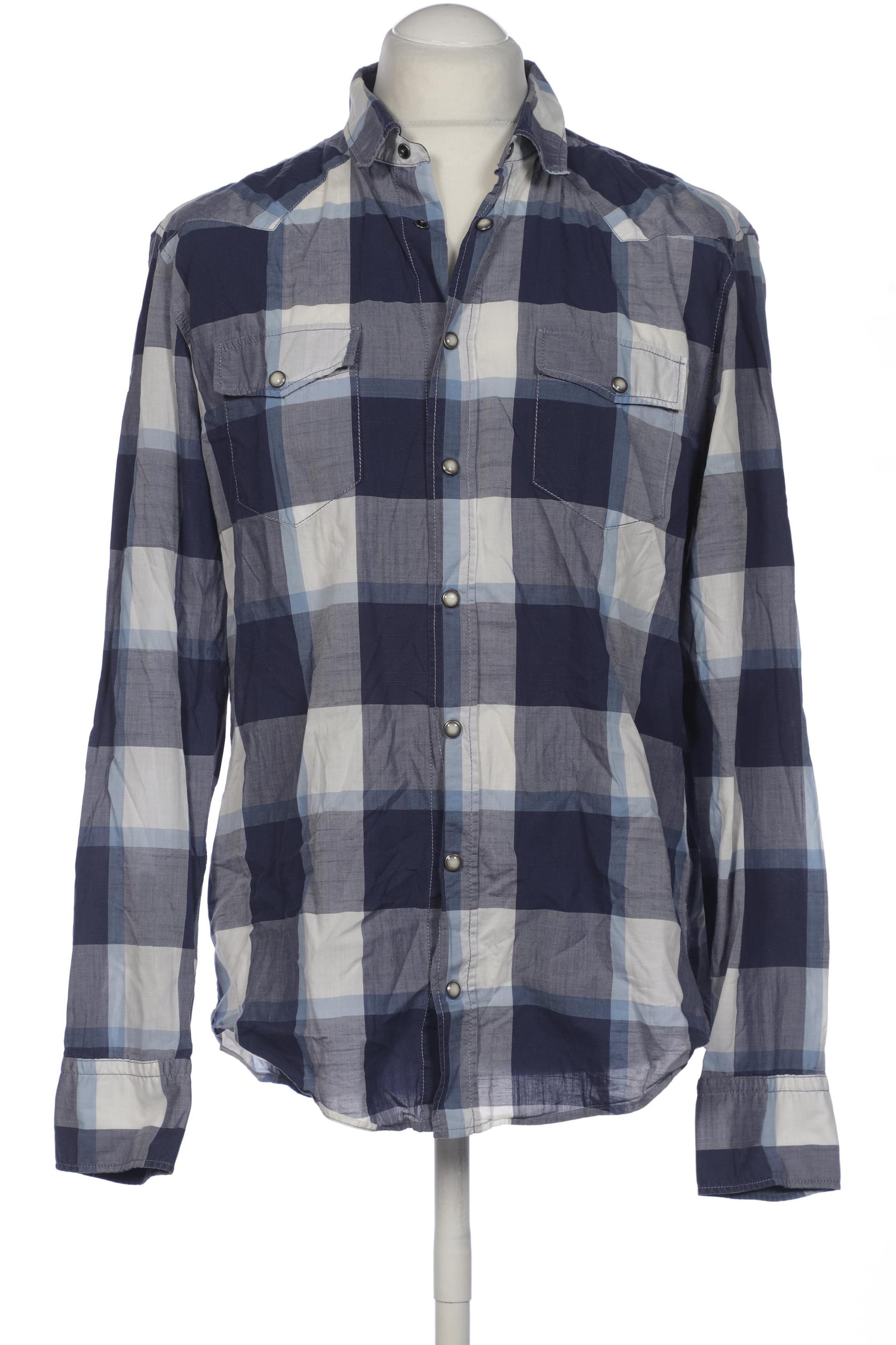 

Boss Orange Herren Hemd, blau, Gr. 54