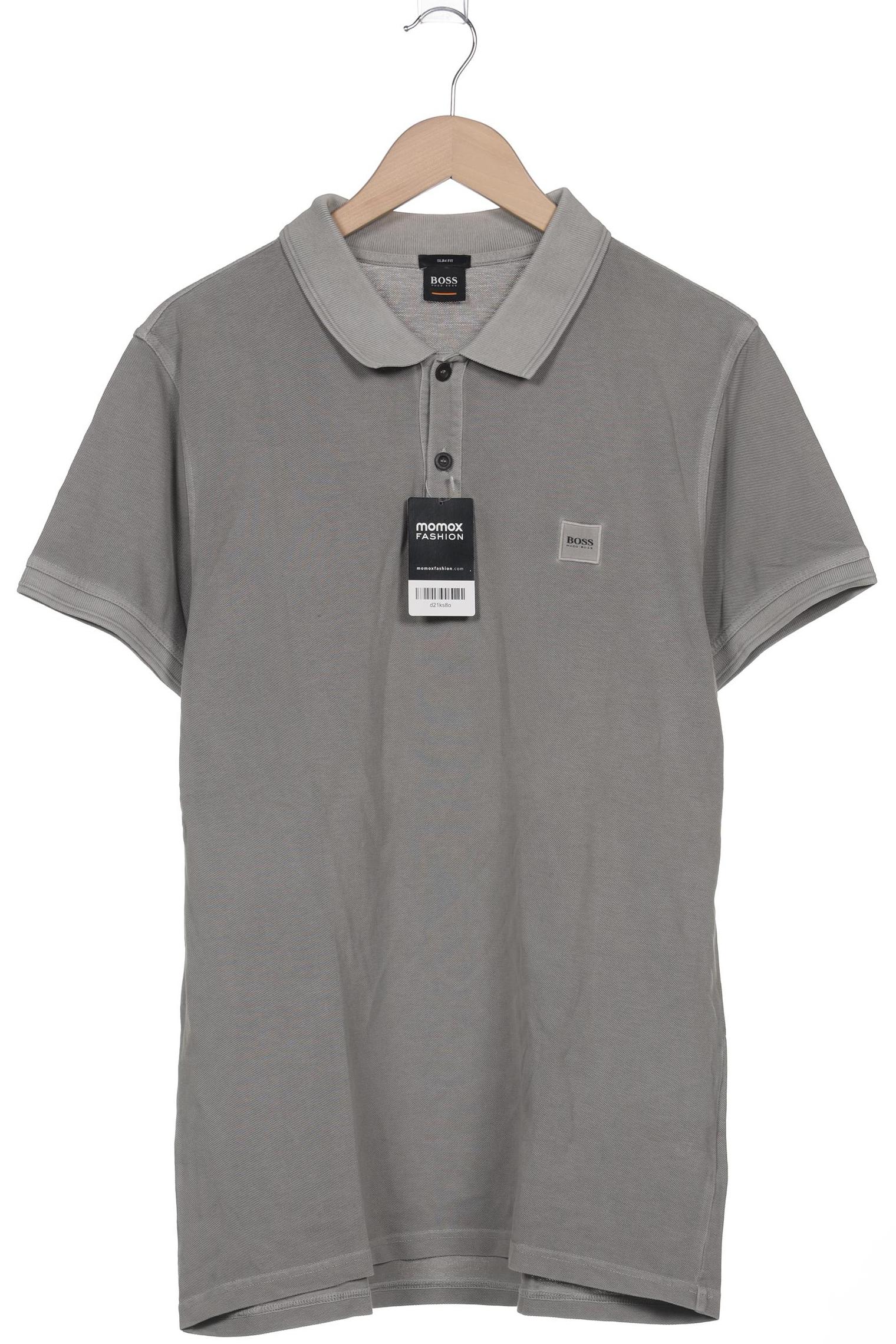 

Boss Orange Herren Poloshirt, grau, Gr. 56