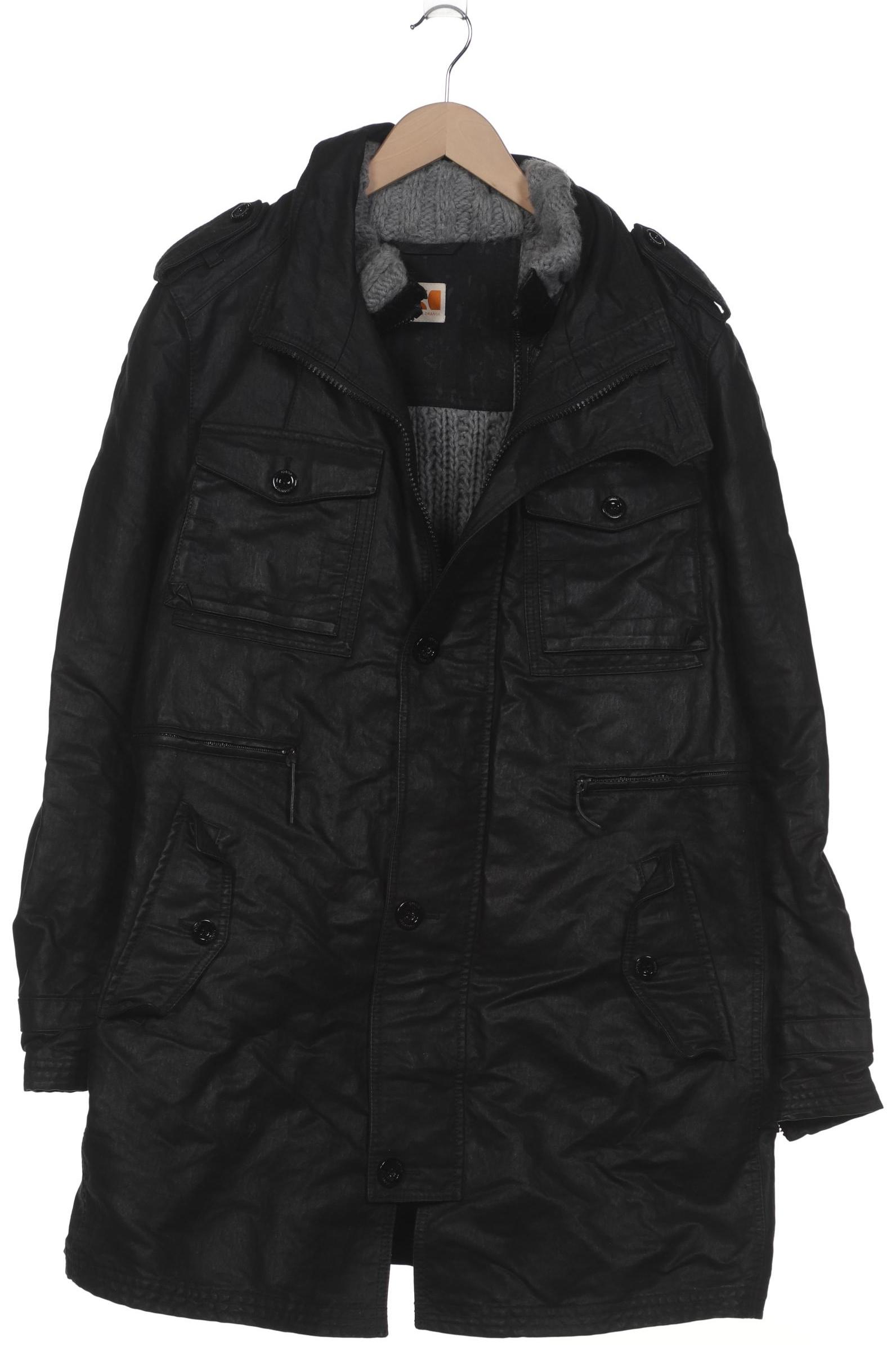 

Boss Orange Herren Mantel, schwarz, Gr. 54