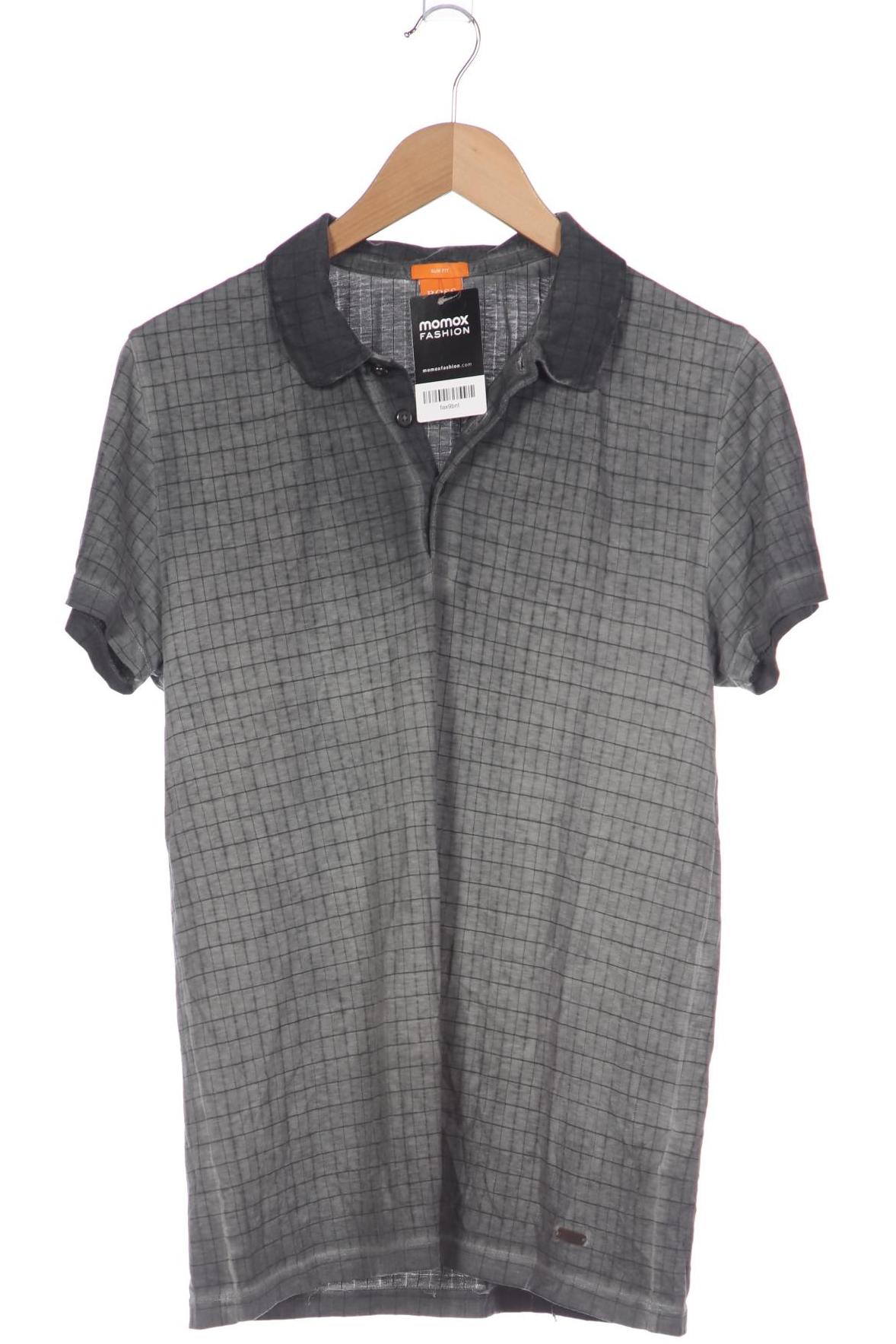 

Boss Orange Herren Poloshirt, grau, Gr. 48