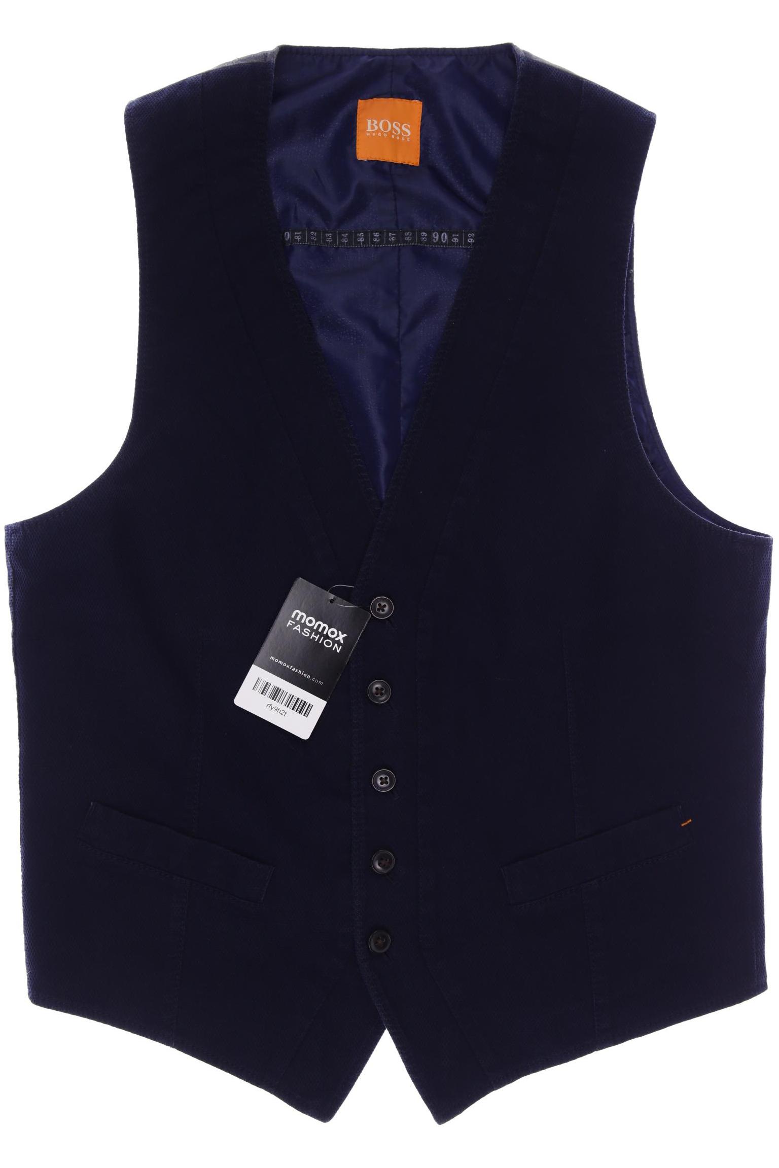 

Boss Orange Herren Weste, marineblau