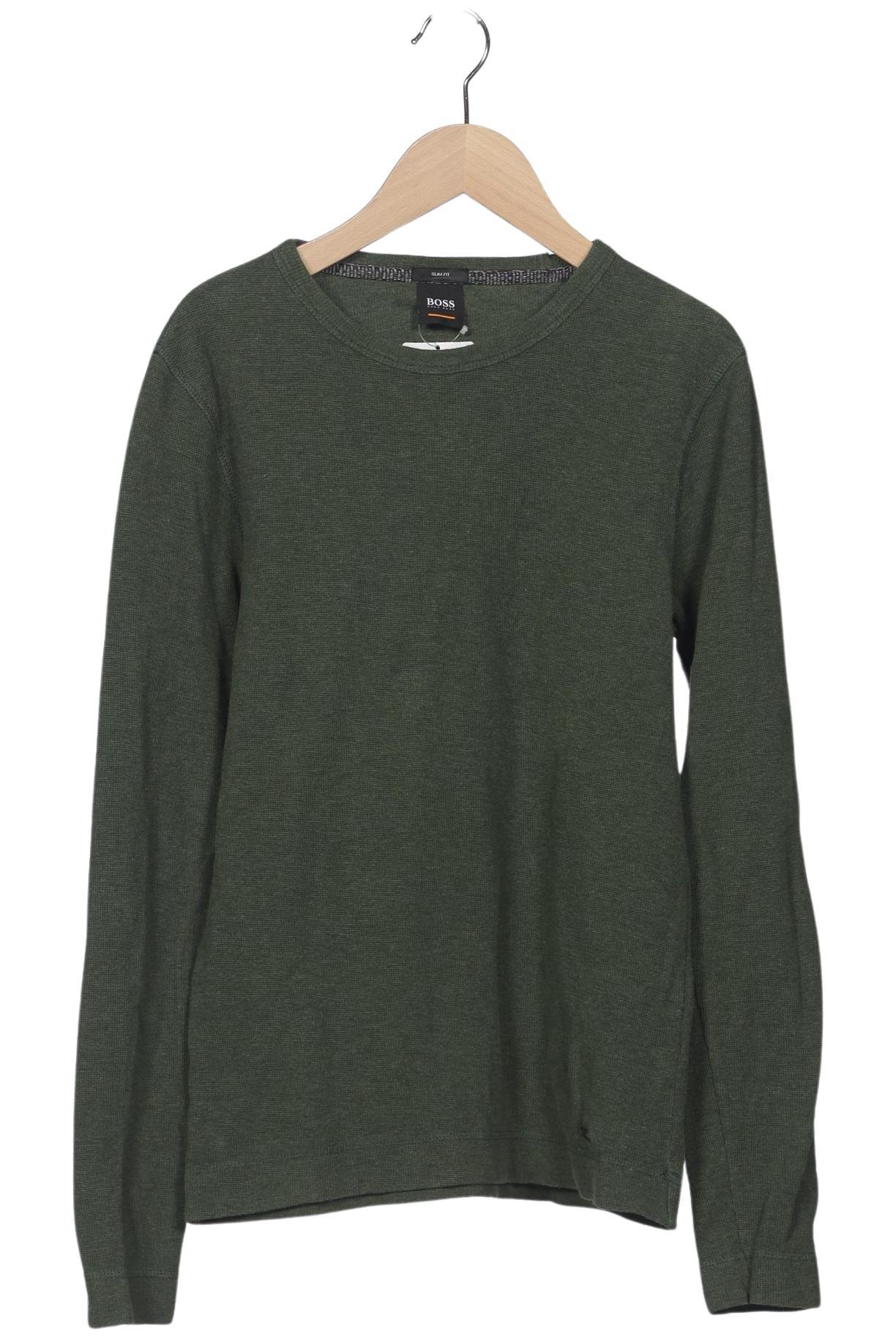 

Boss Orange Herren Langarmshirt, grün, Gr. 48