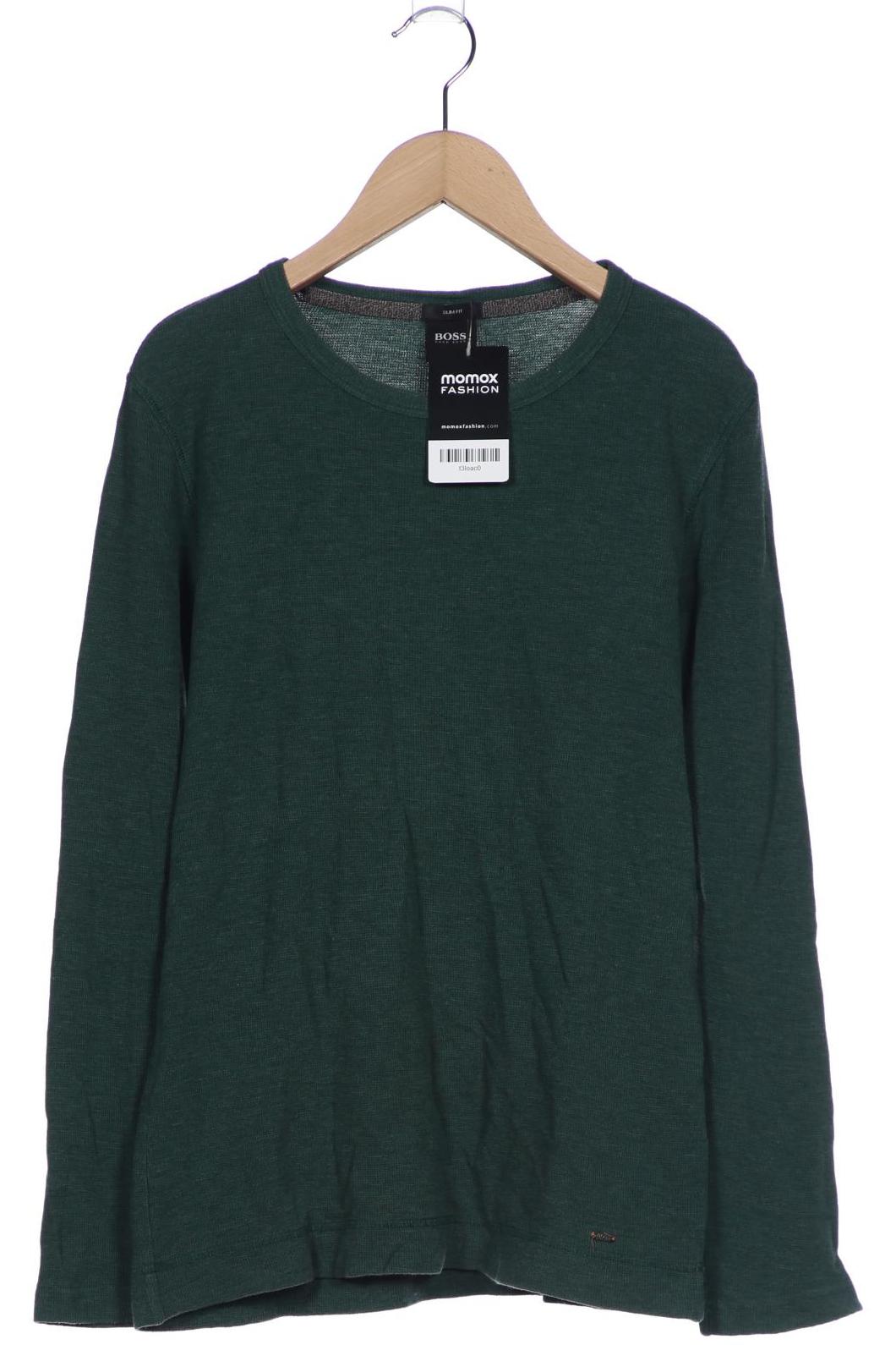 

Boss Orange Herren Langarmshirt, grün, Gr. 46