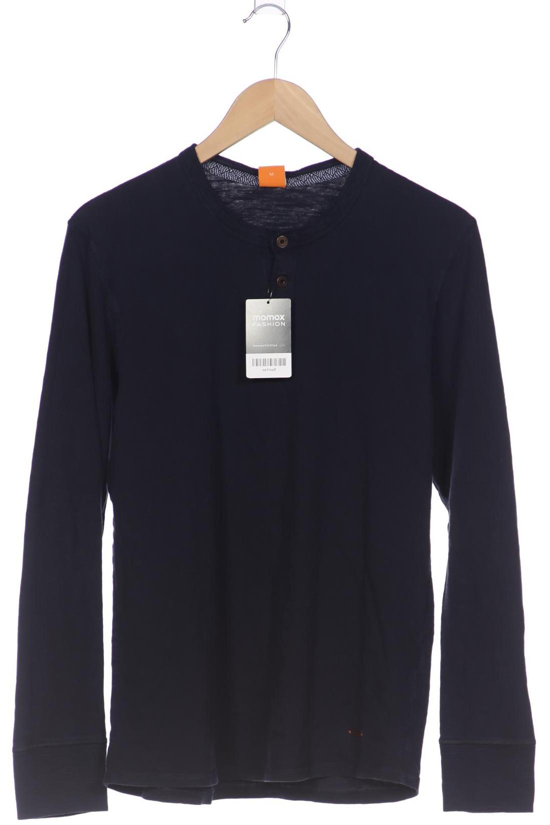 

Boss Orange Herren Langarmshirt, marineblau, Gr. 48