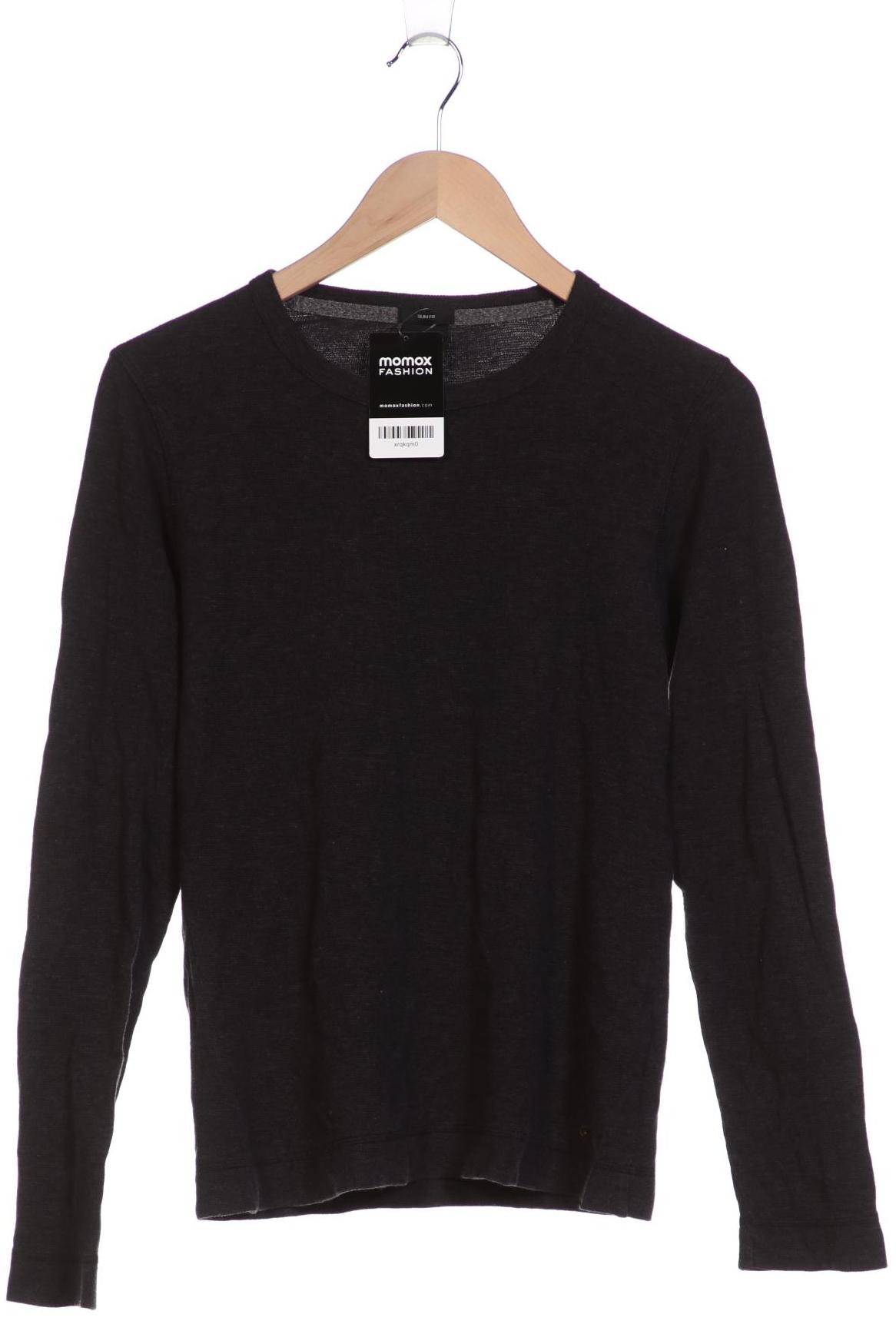 

Boss Orange Herren Langarmshirt, schwarz, Gr. 46