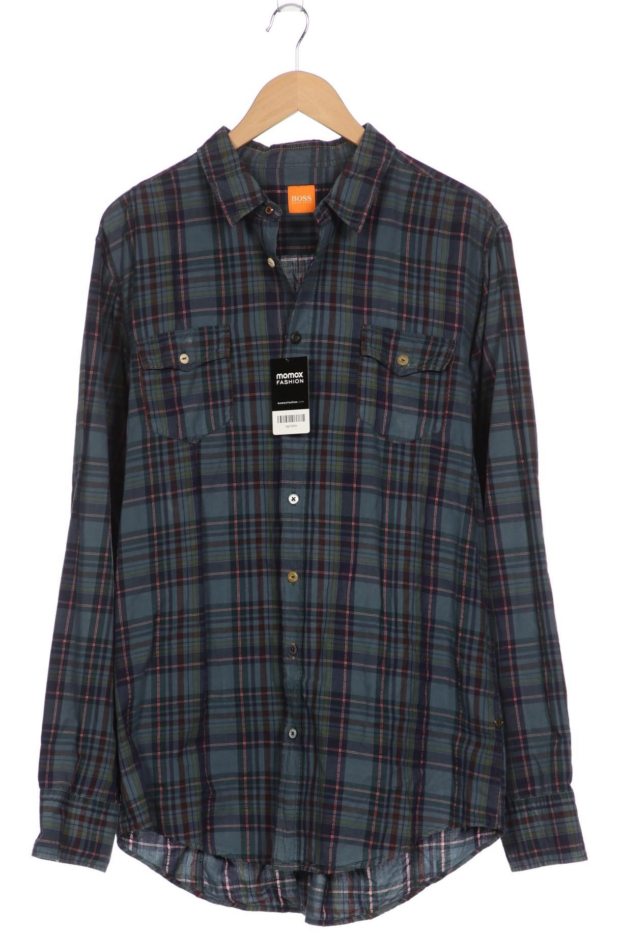 

Boss Orange Herren Hemd, marineblau, Gr. 56