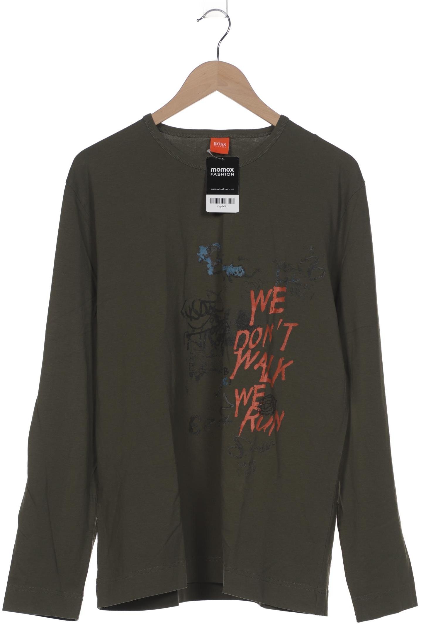 

Boss Orange Herren Langarmshirt, grün, Gr. 56