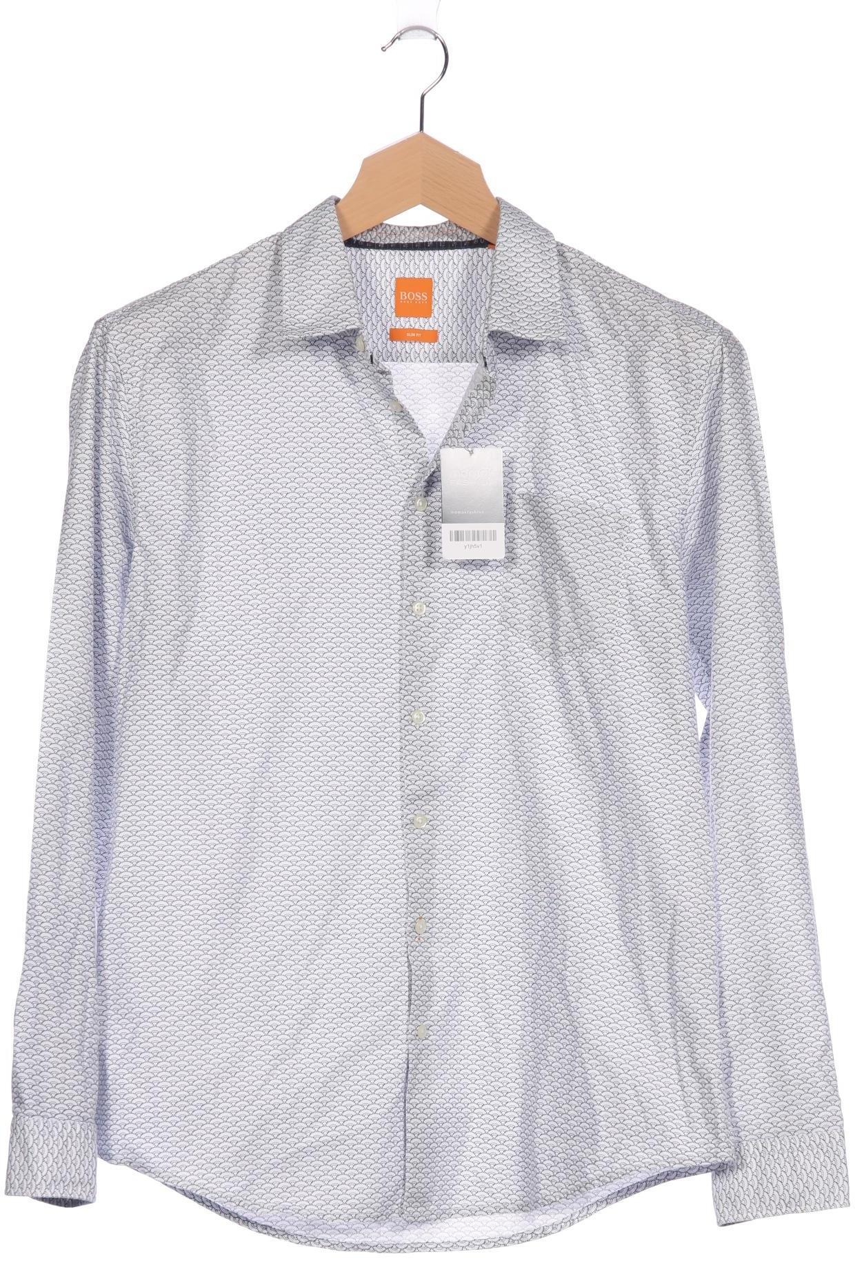 

Boss Orange Herren Hemd, blau, Gr. 56