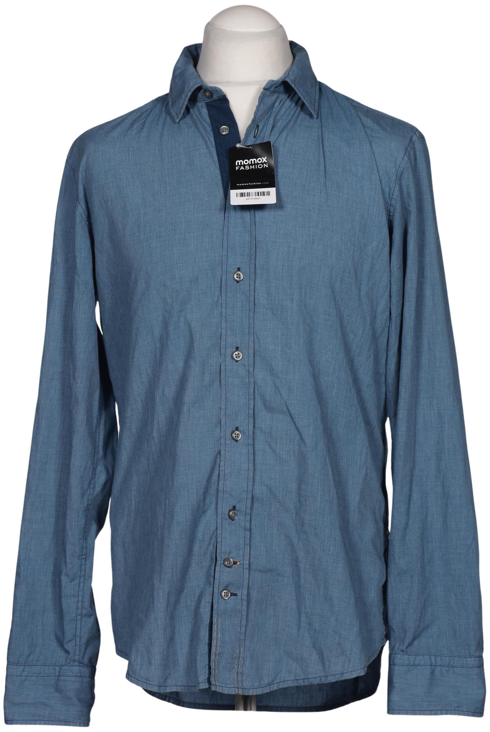 

Boss Orange Herren Hemd, blau, Gr. 52