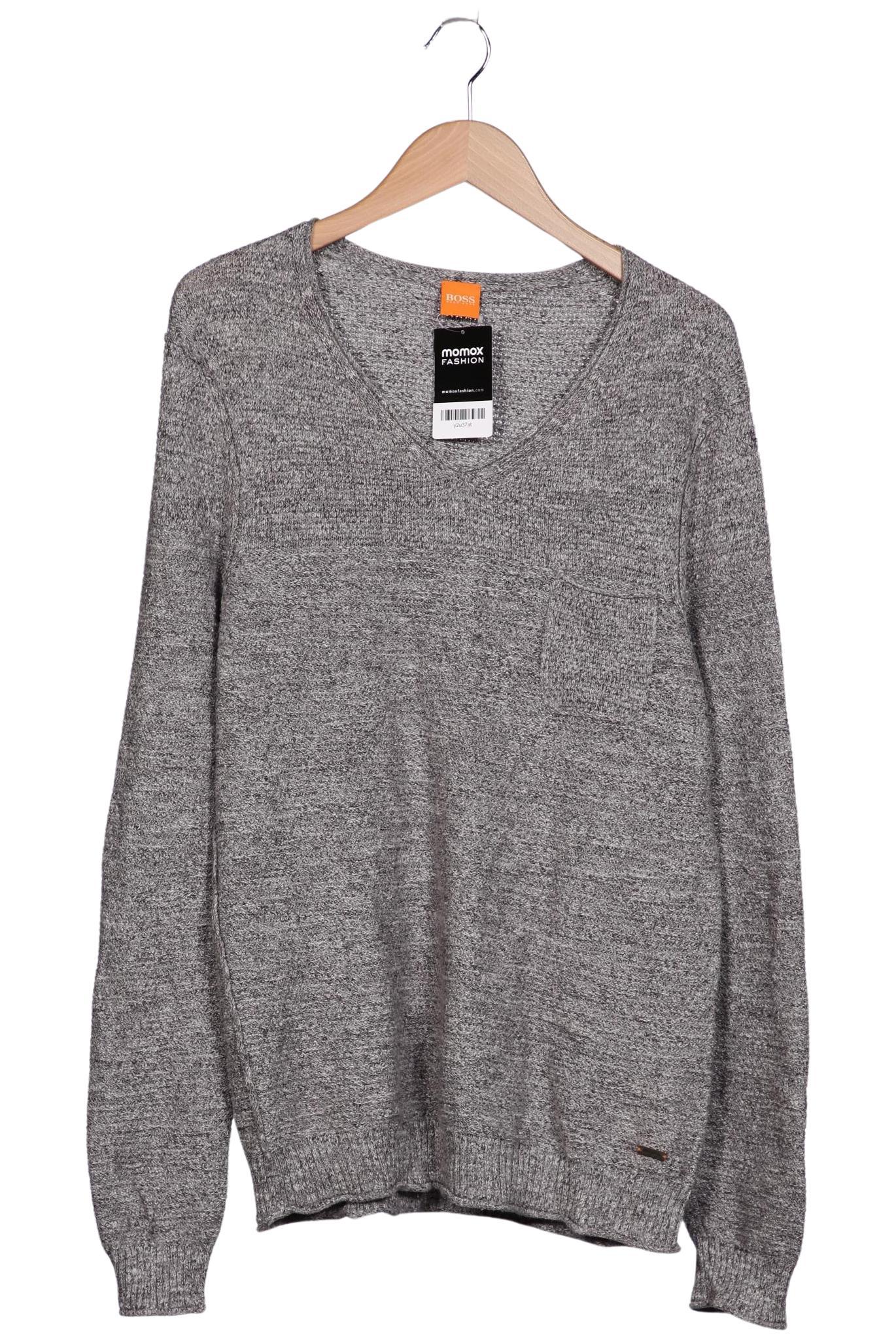 

Boss Orange Herren Pullover, grau, Gr. 48