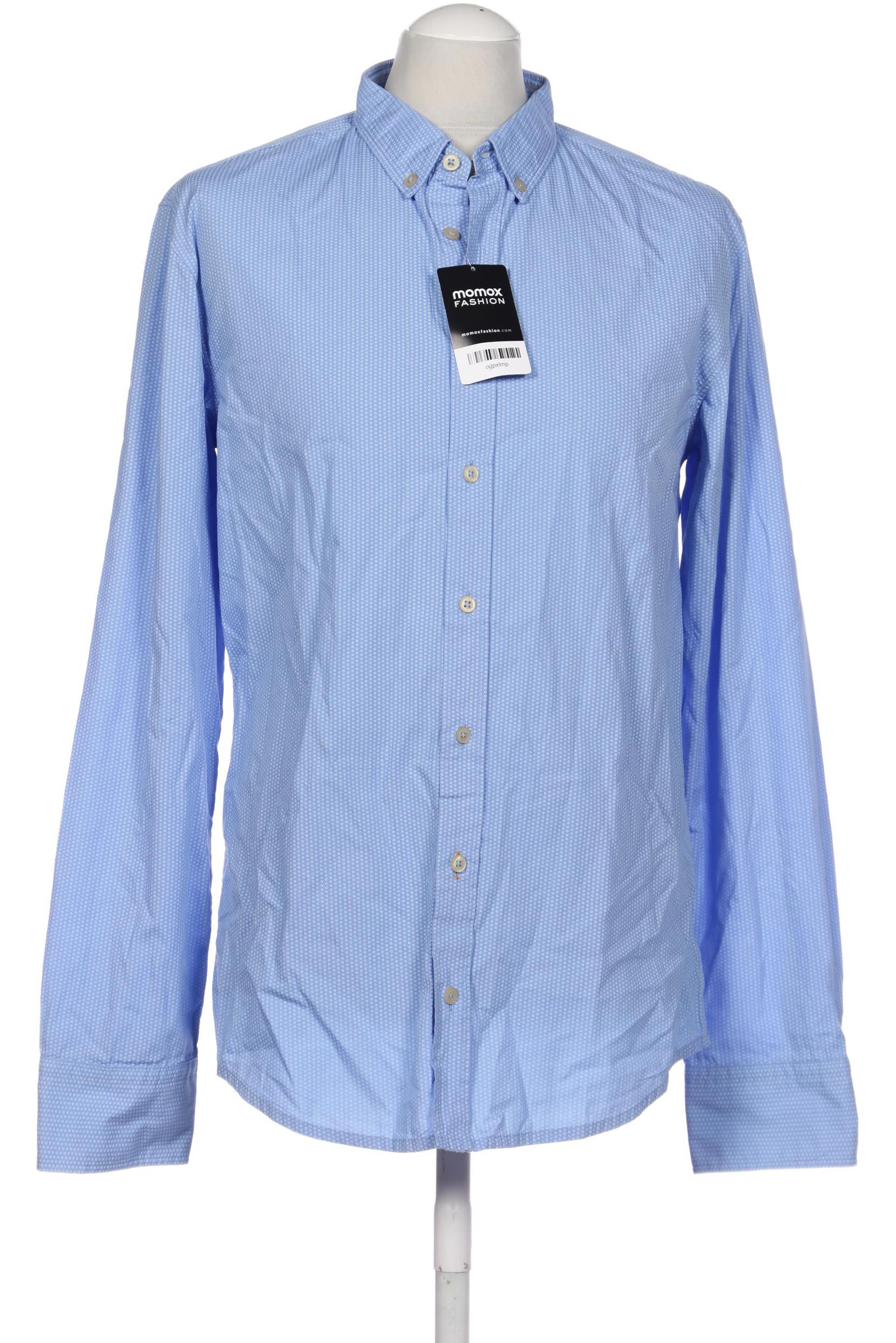 

Boss Orange Herren Hemd, blau