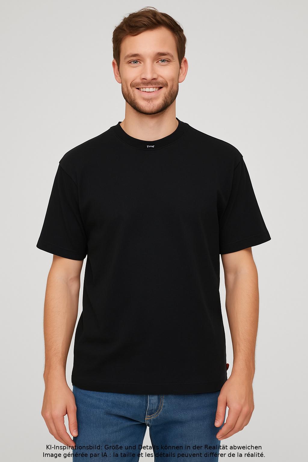 

Boss Orange Herren T-Shirt, schwarz, Gr. 48