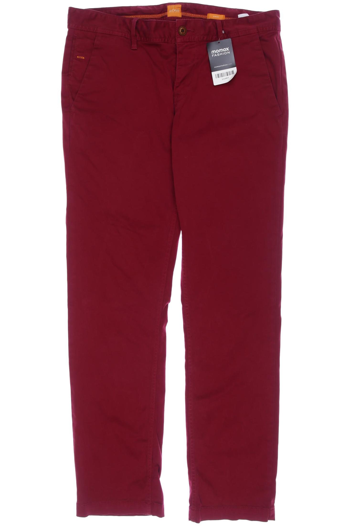 

Boss Orange Herren Stoffhose, bordeaux, Gr. 34