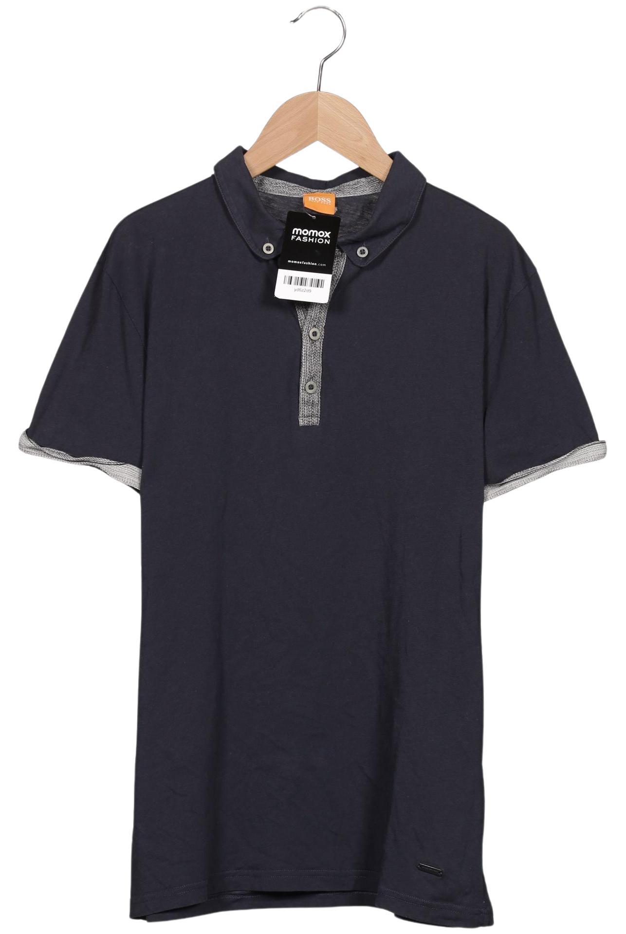 

Boss Orange Herren Hemd, marineblau, Gr. 48