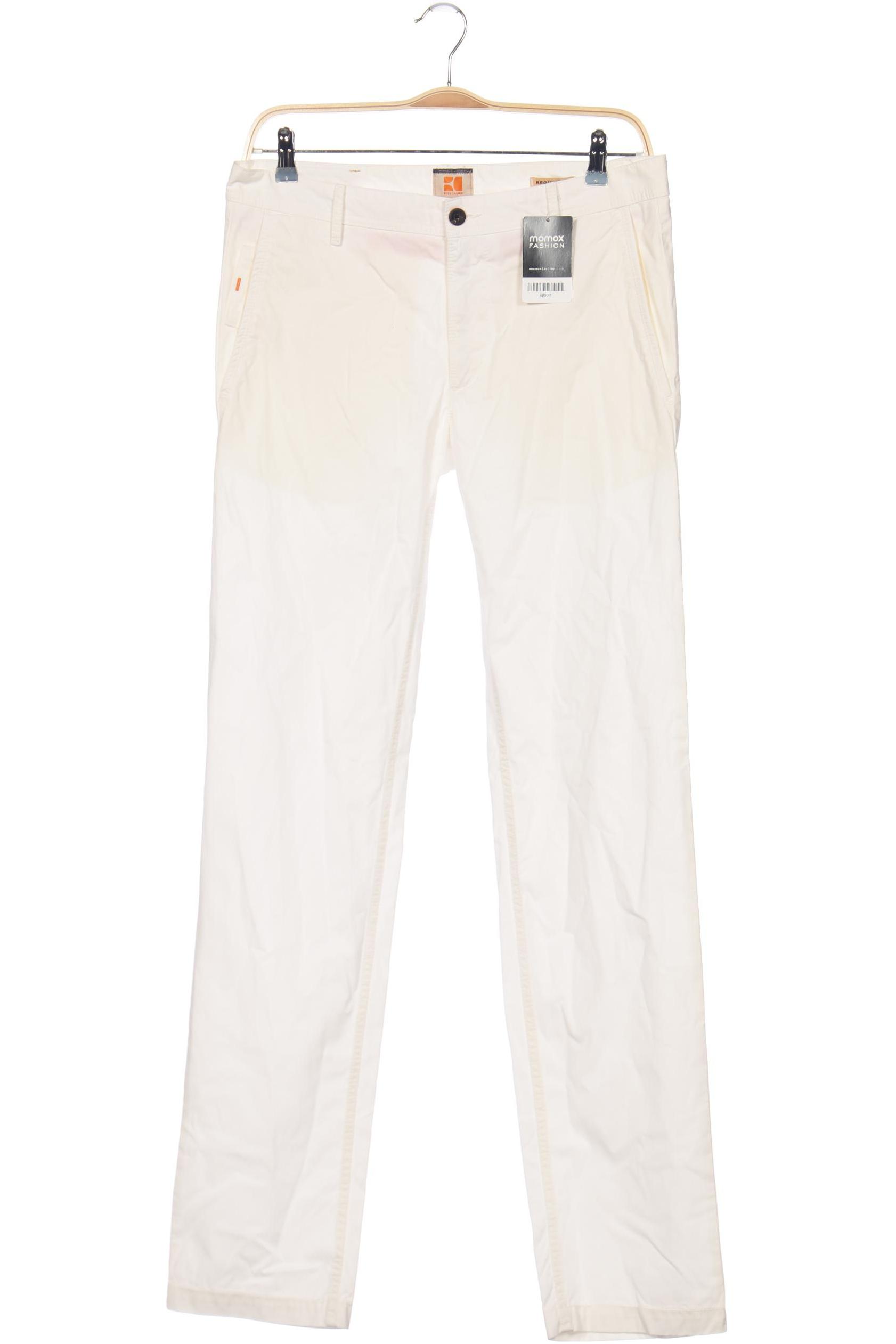 

Boss Orange Herren Stoffhose, weiß, Gr. 32