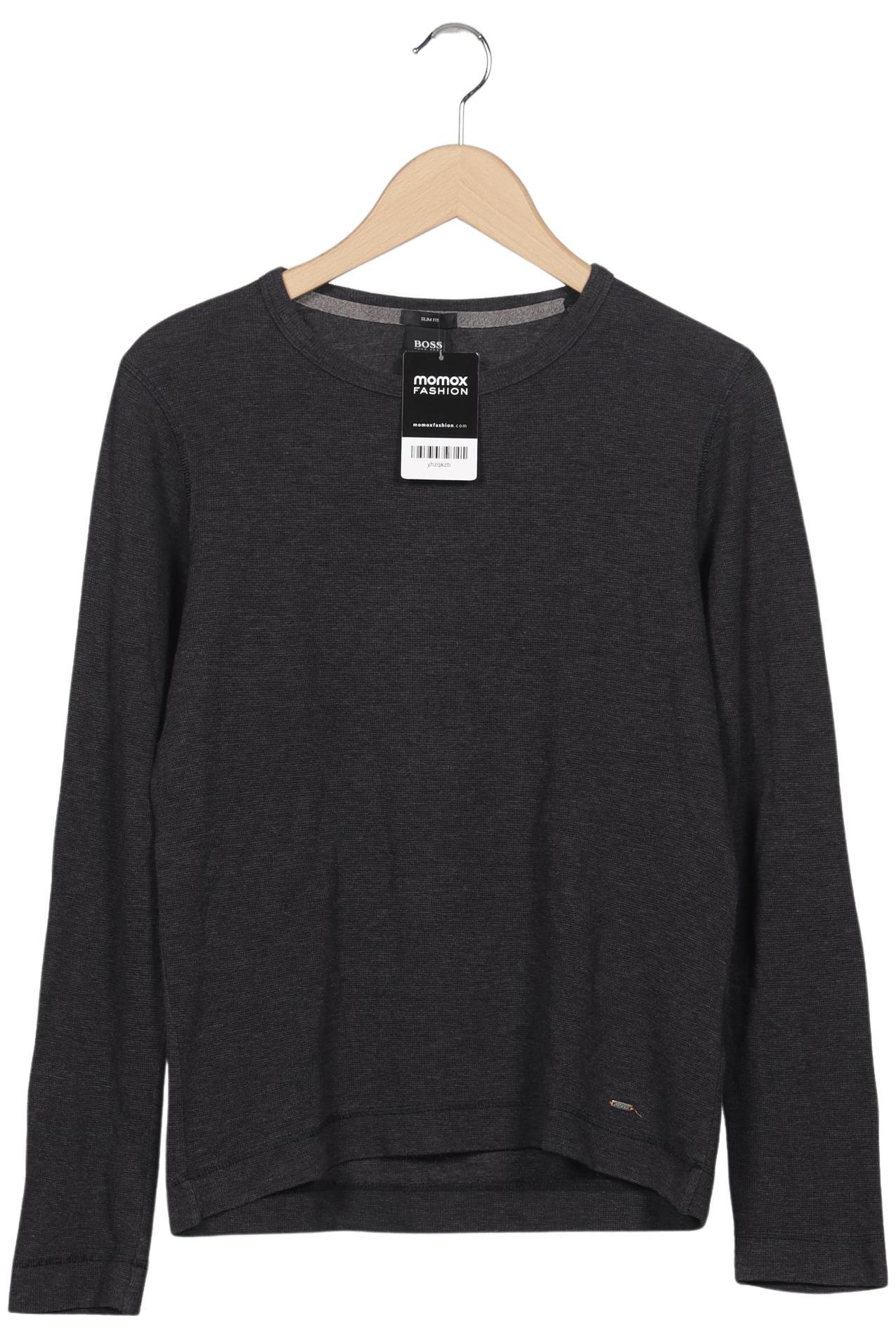 Thumbnail - Boss Orange Herren Langarmshirt, grau, Gr. 46