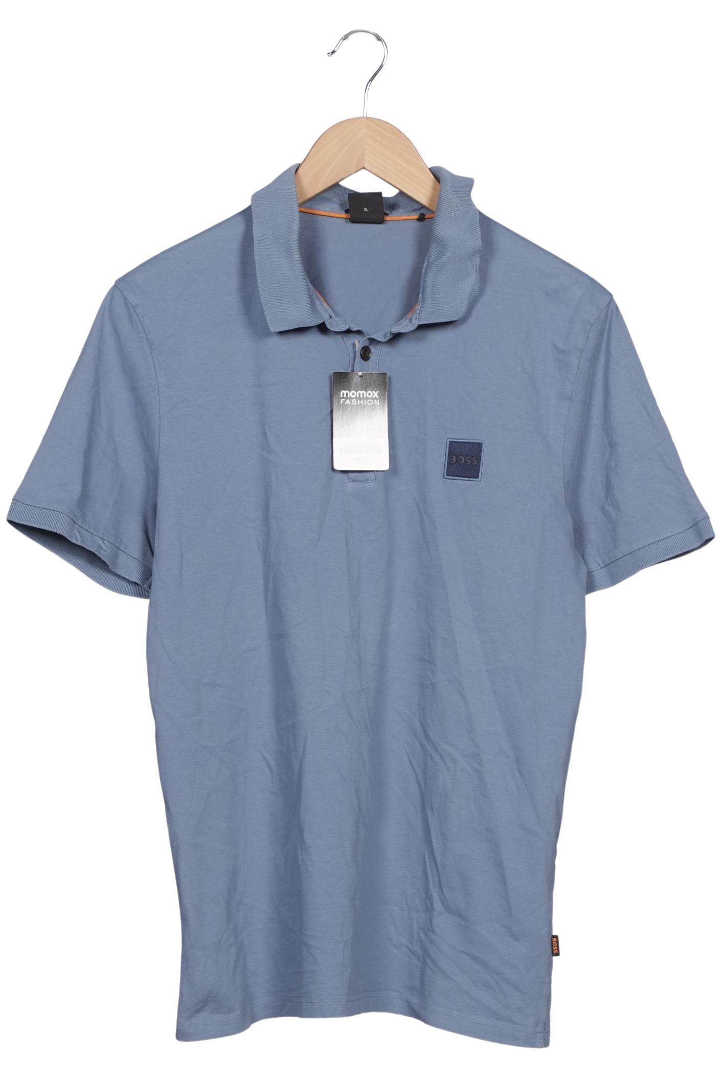 

Boss Orange Herren Poloshirt, blau, Gr. 54