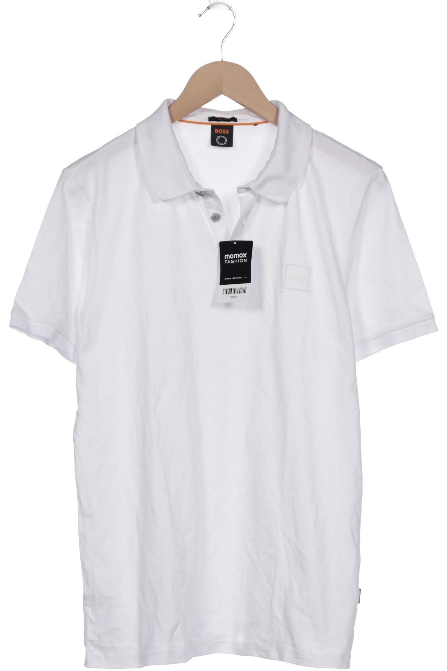 

Boss Orange Herren Poloshirt, weiß
