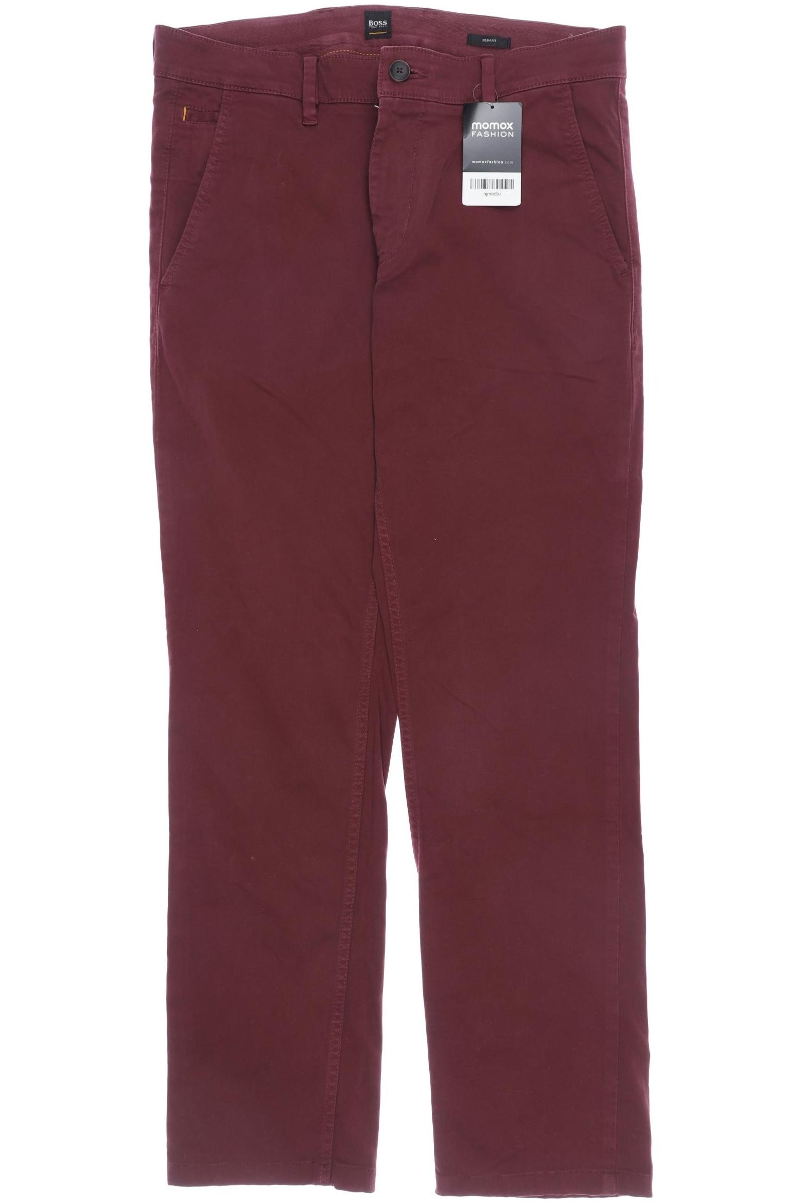 

Boss Orange Herren Stoffhose, bordeaux, Gr. 32