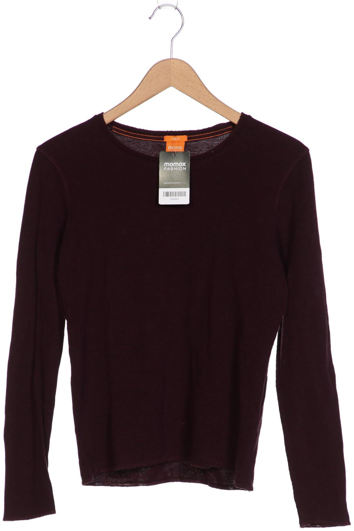 

Boss Orange Herren Langarmshirt, bordeaux
