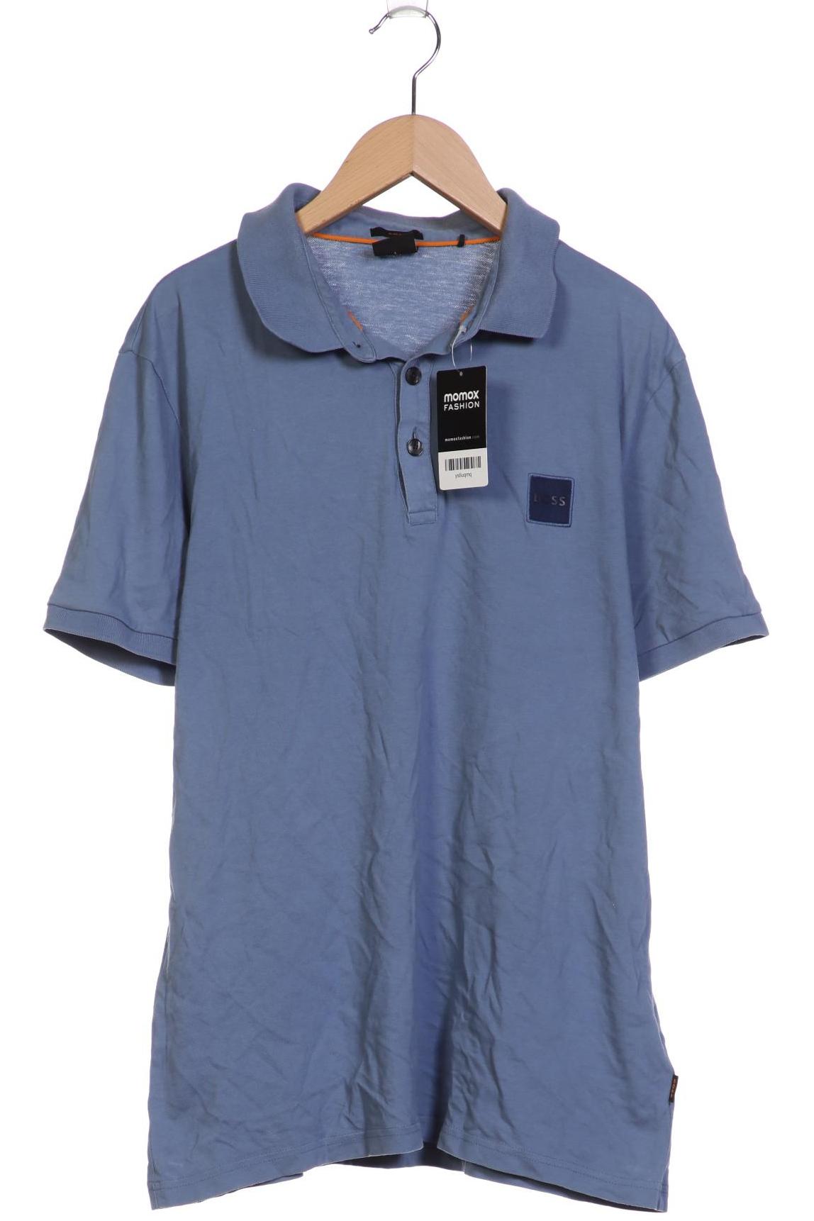 

Boss Orange Herren Poloshirt, blau, Gr. 52