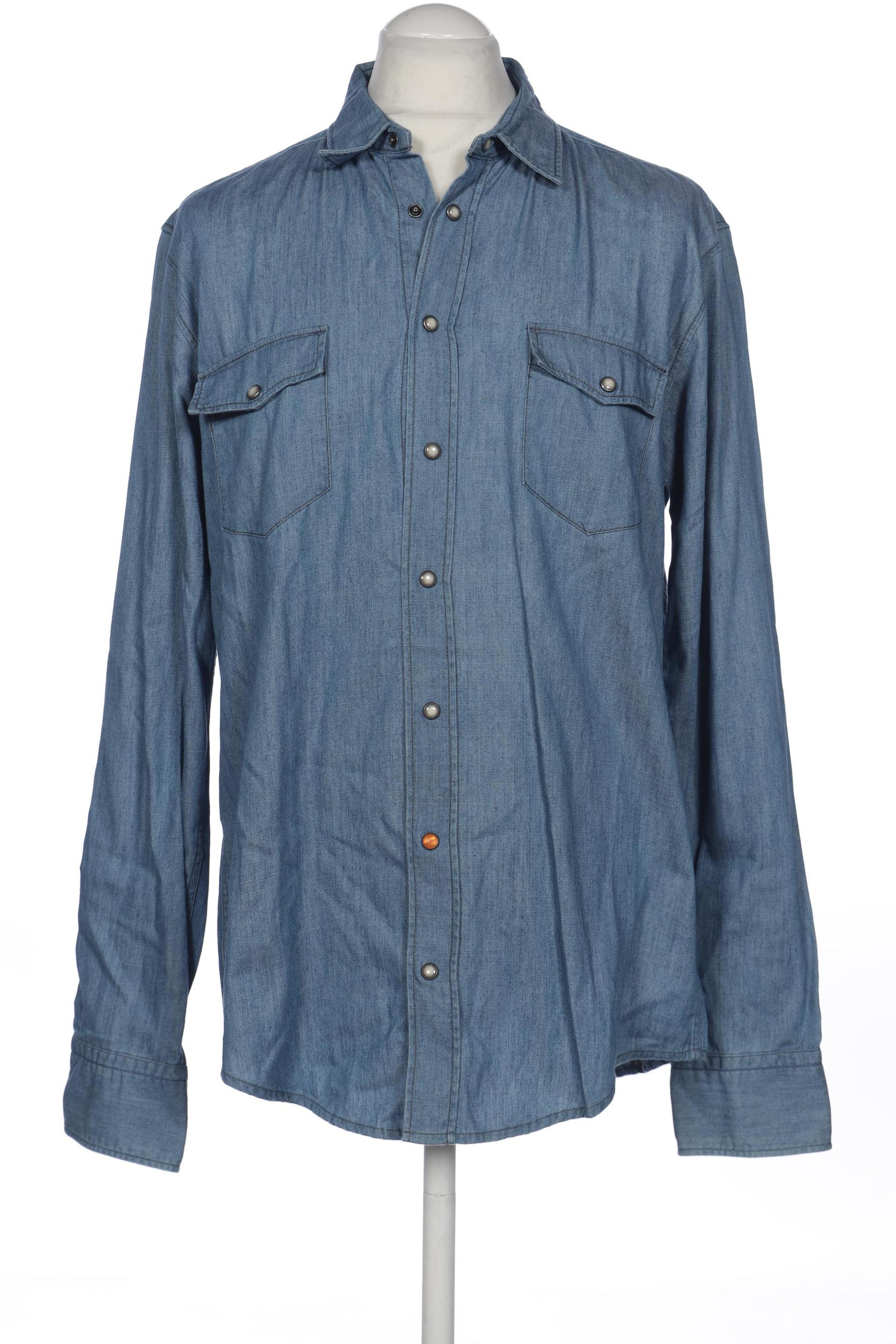 

Boss Orange Herren Hemd, blau, Gr. 52