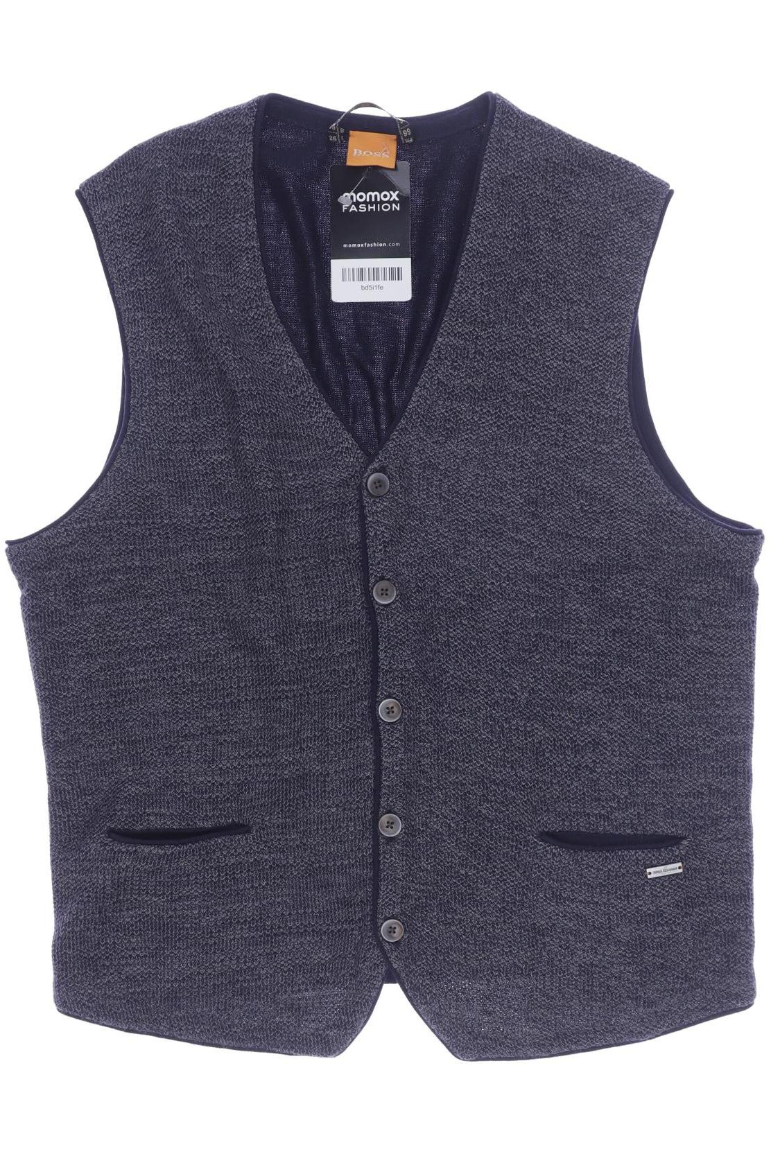 

Boss Orange Herren Weste, marineblau, Gr. 48