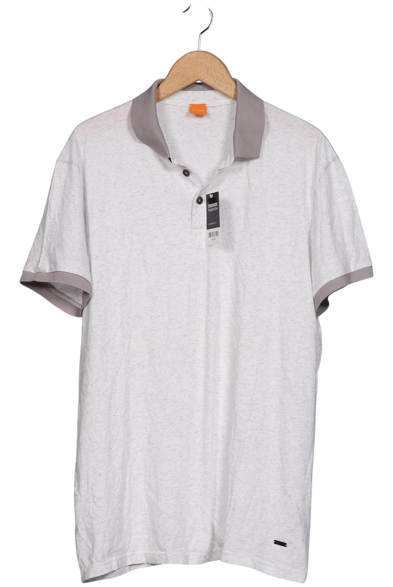 

Boss Orange Herren Poloshirt, grau, Gr. 54