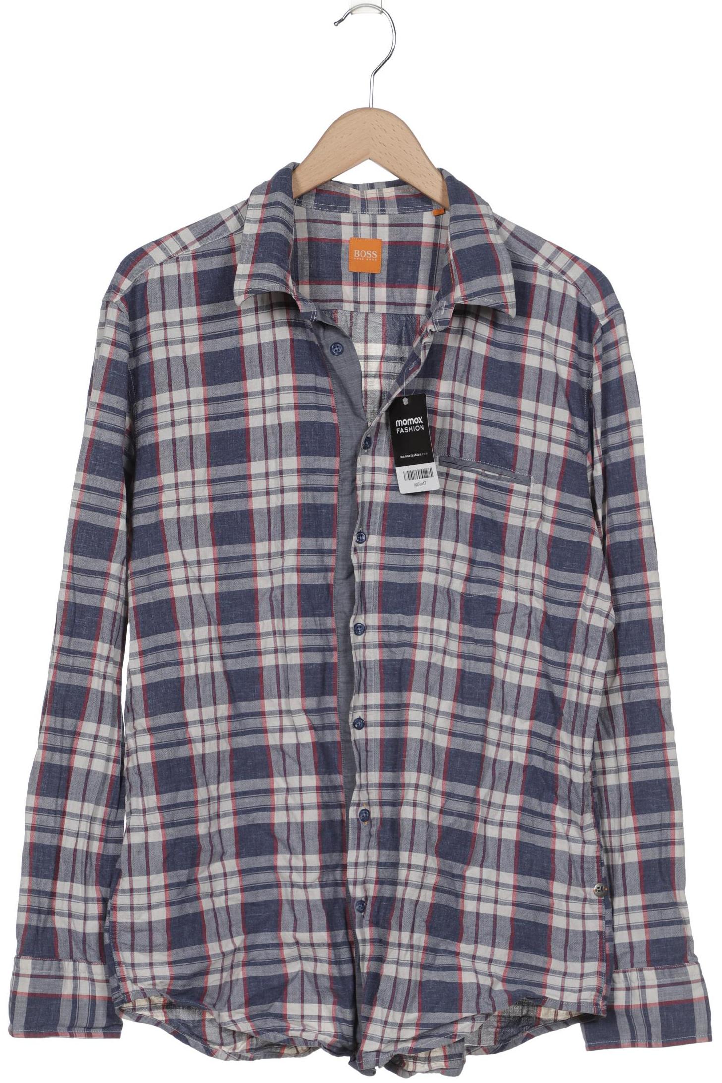 

Boss Orange Herren Hemd, marineblau, Gr. 56