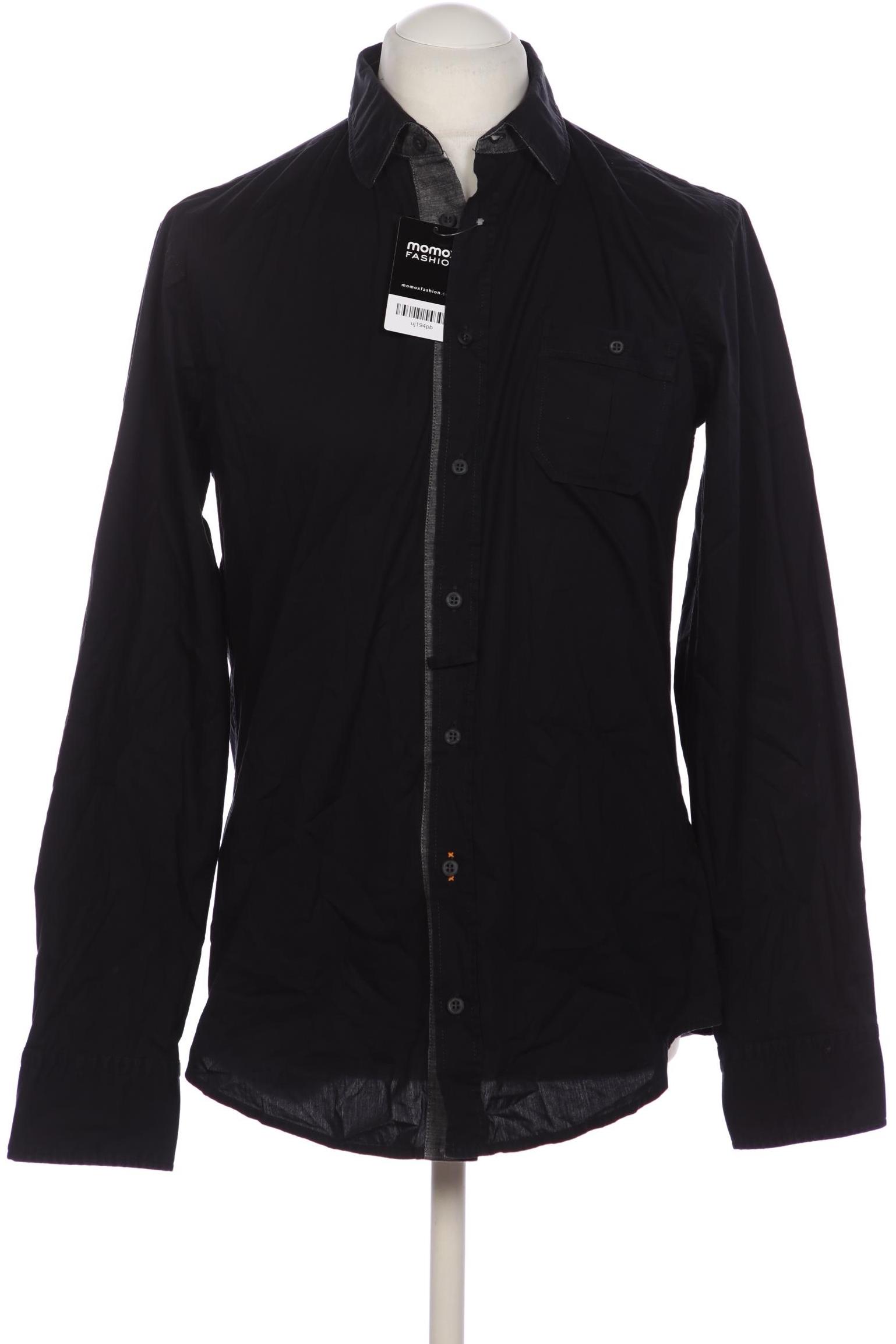 

Boss Orange Herren Hemd, schwarz, Gr. 52