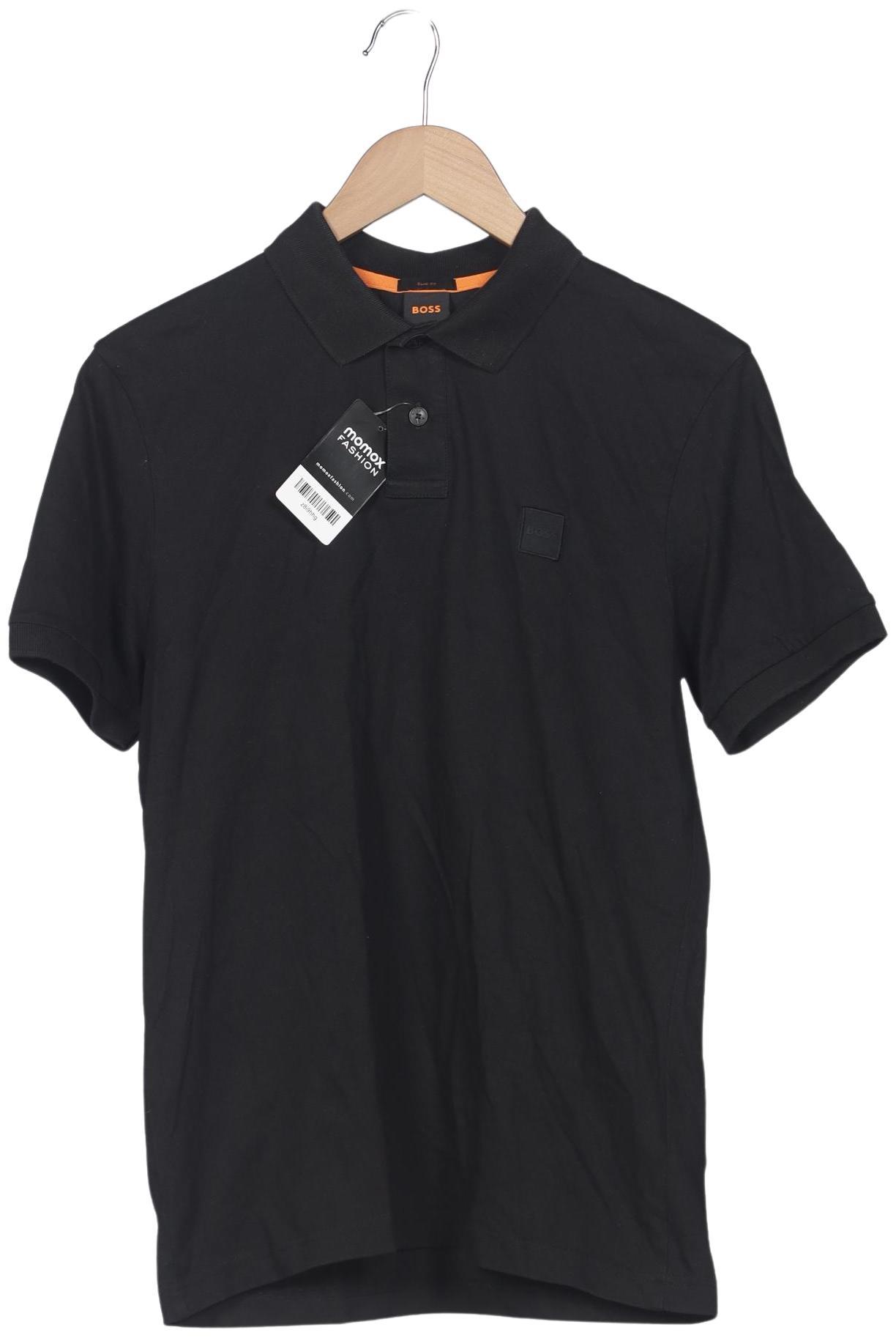 

Boss Orange Herren Poloshirt, schwarz, Gr. 48