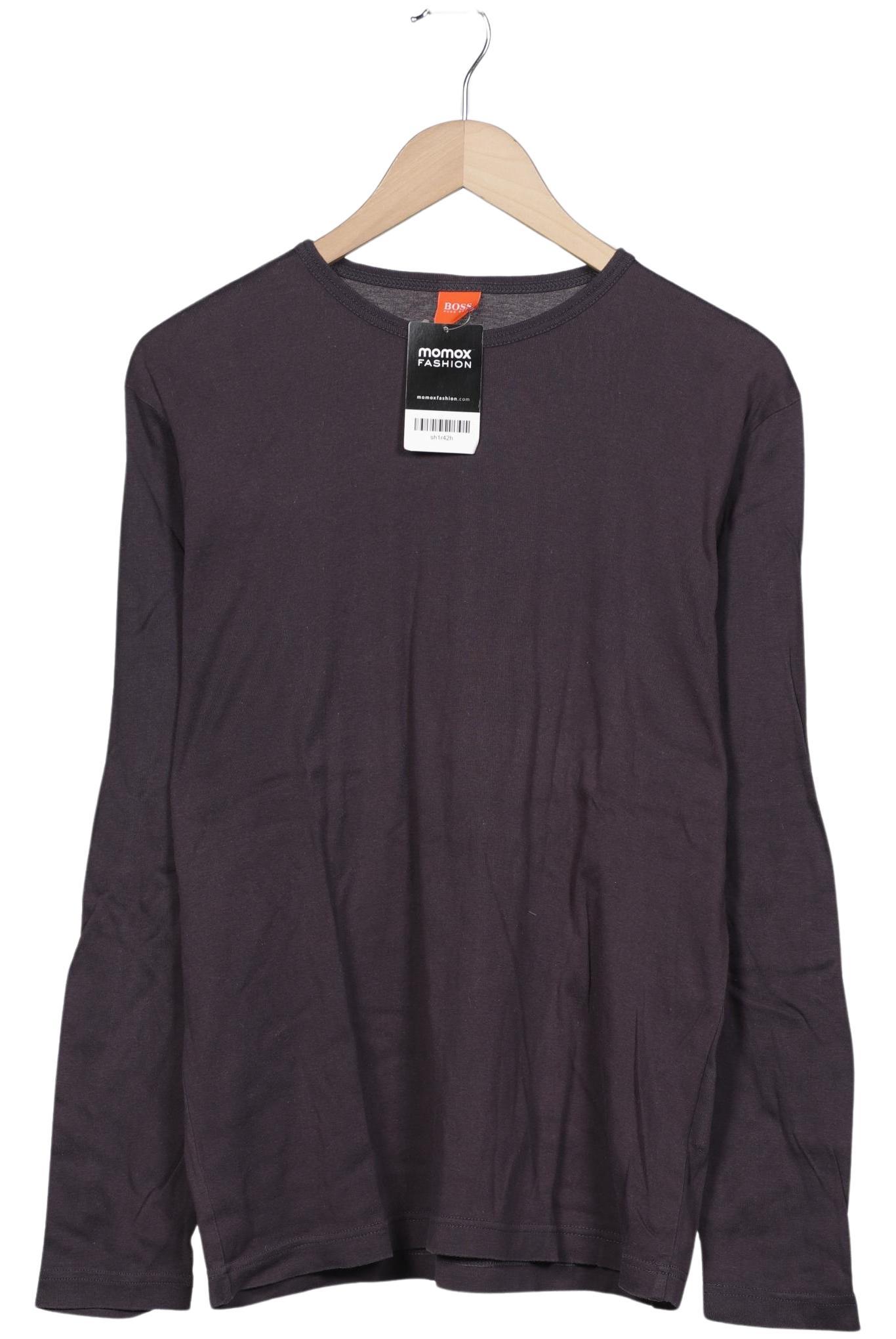 

Boss Orange Herren Langarmshirt, marineblau, Gr. 48