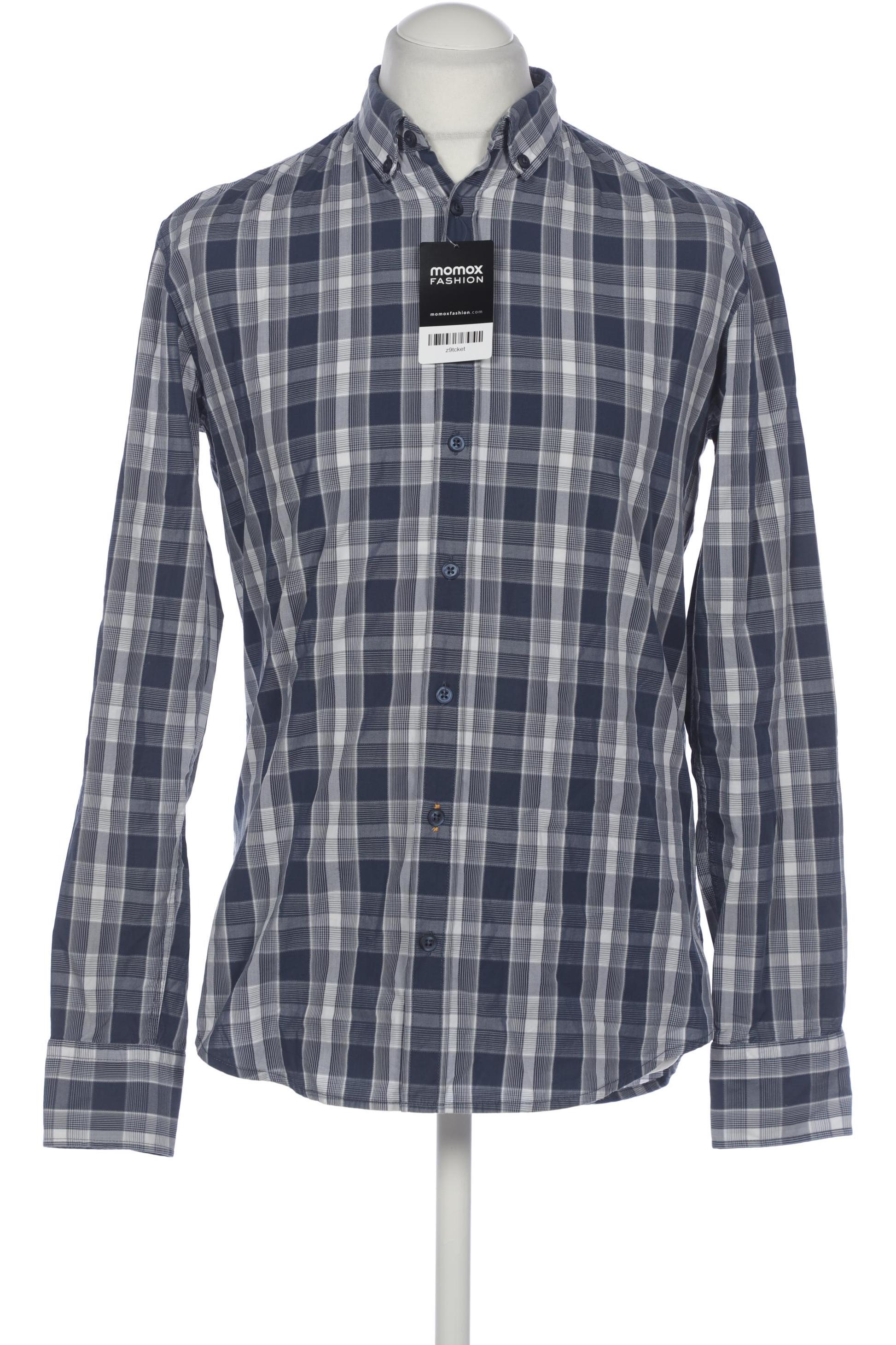 

Boss Orange Herren Hemd, blau, Gr. 48