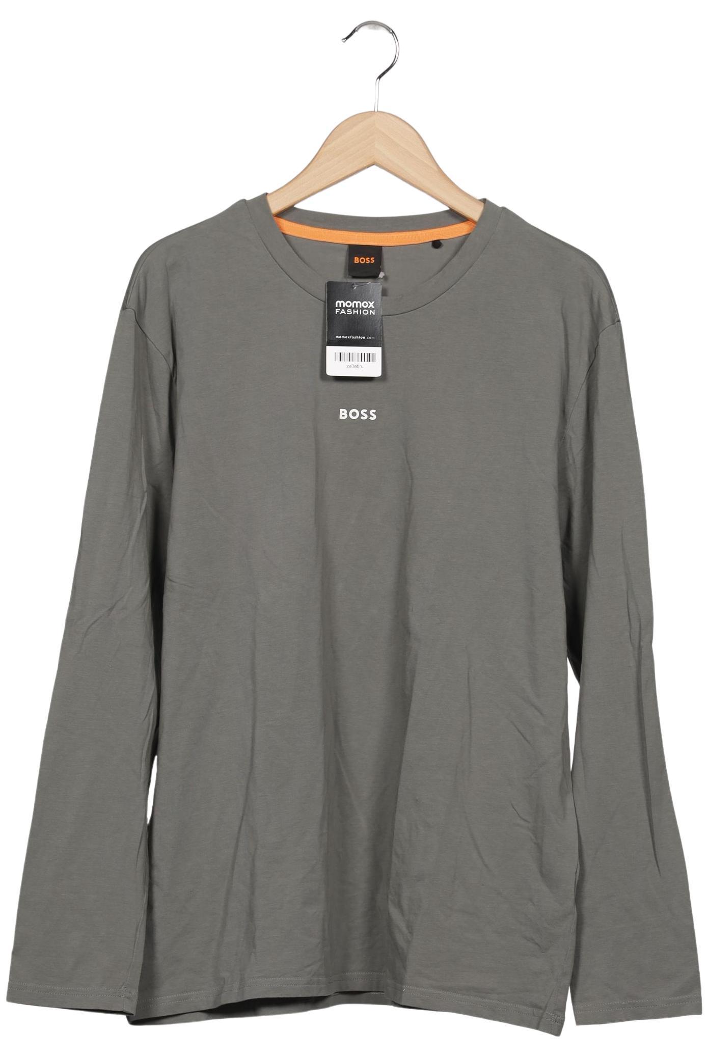 

Boss Orange Herren Langarmshirt, grau, Gr. 56