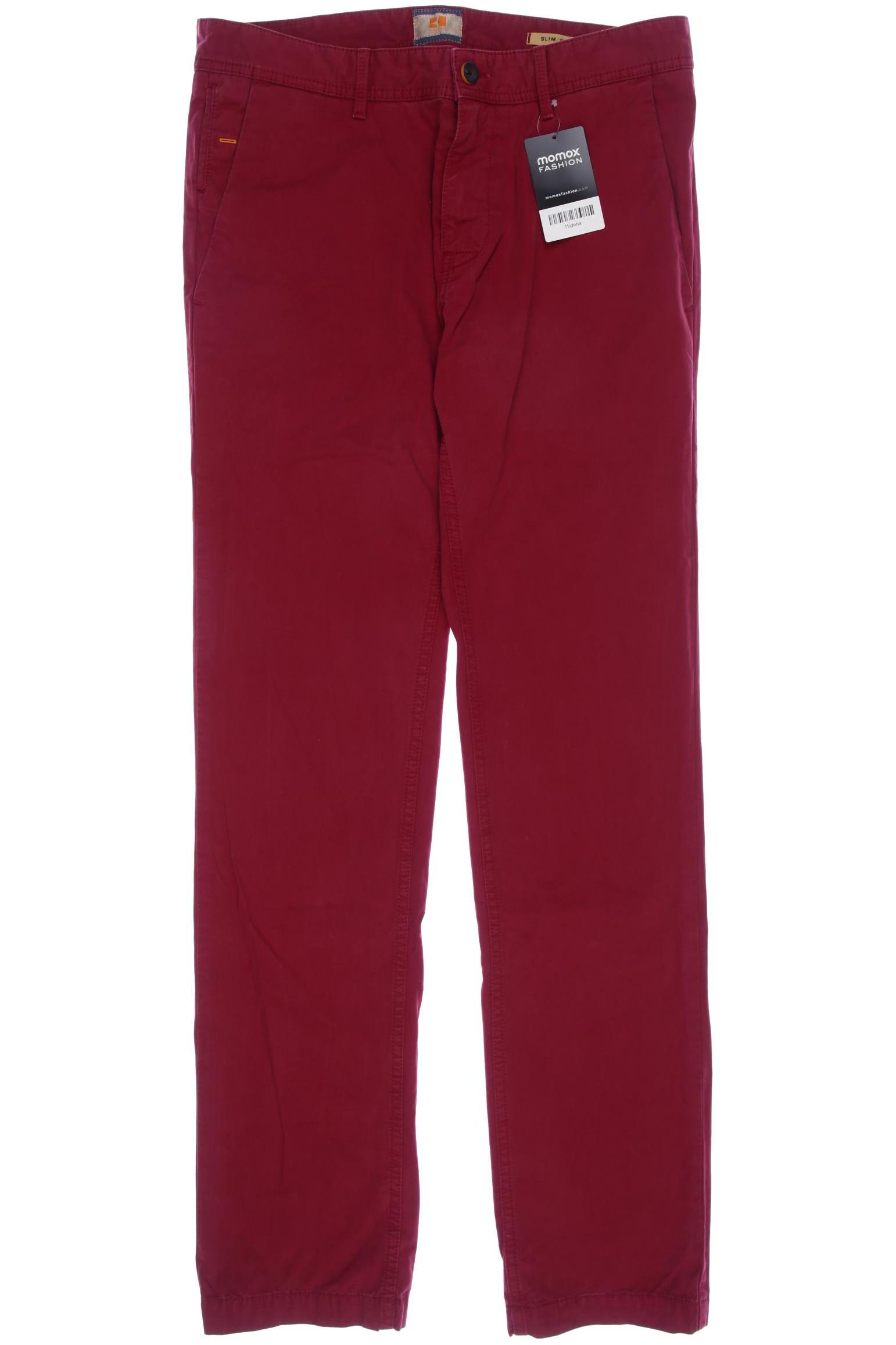 

Boss Orange Herren Stoffhose, bordeaux, Gr. 33