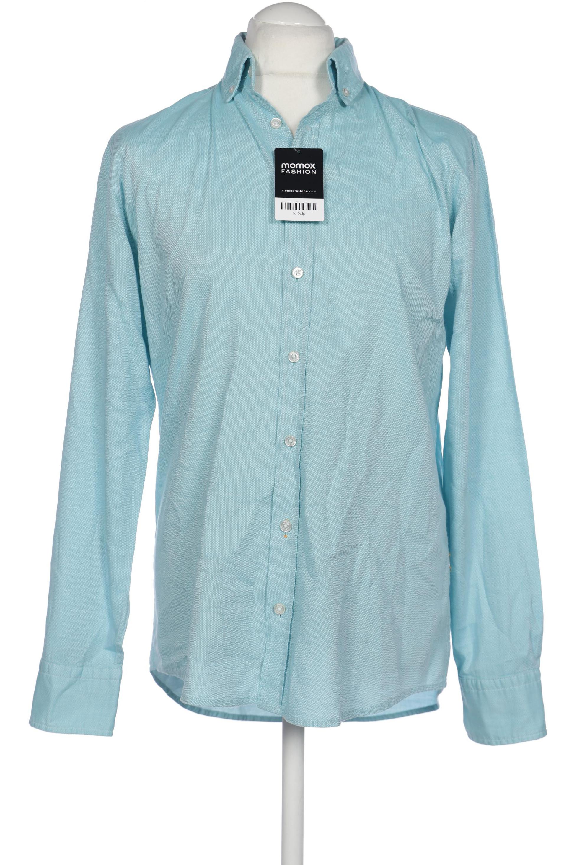 

Boss Orange Herren Hemd, türkis, Gr. 52