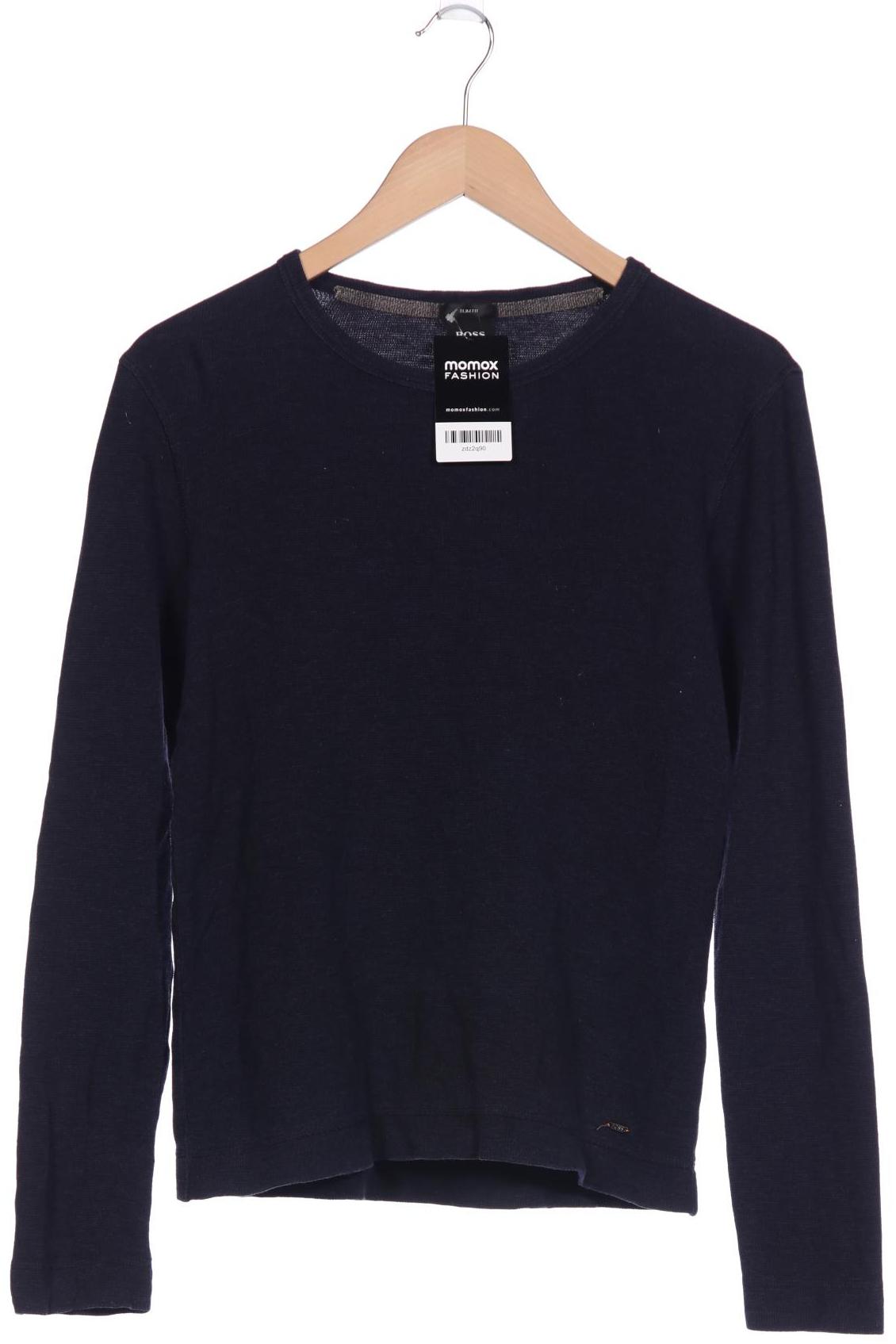 

Boss Orange Herren Langarmshirt, marineblau
