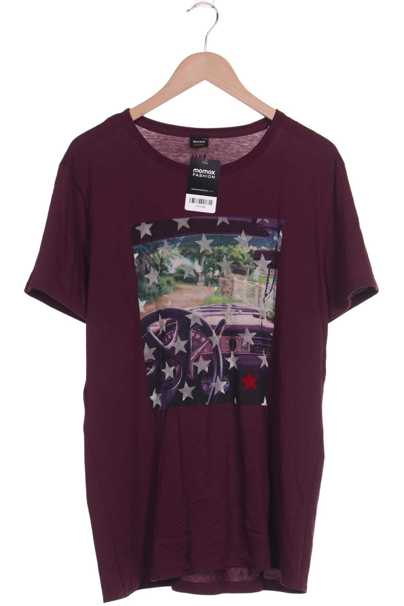 

Boss Orange Herren T-Shirt, bordeaux, Gr. 54