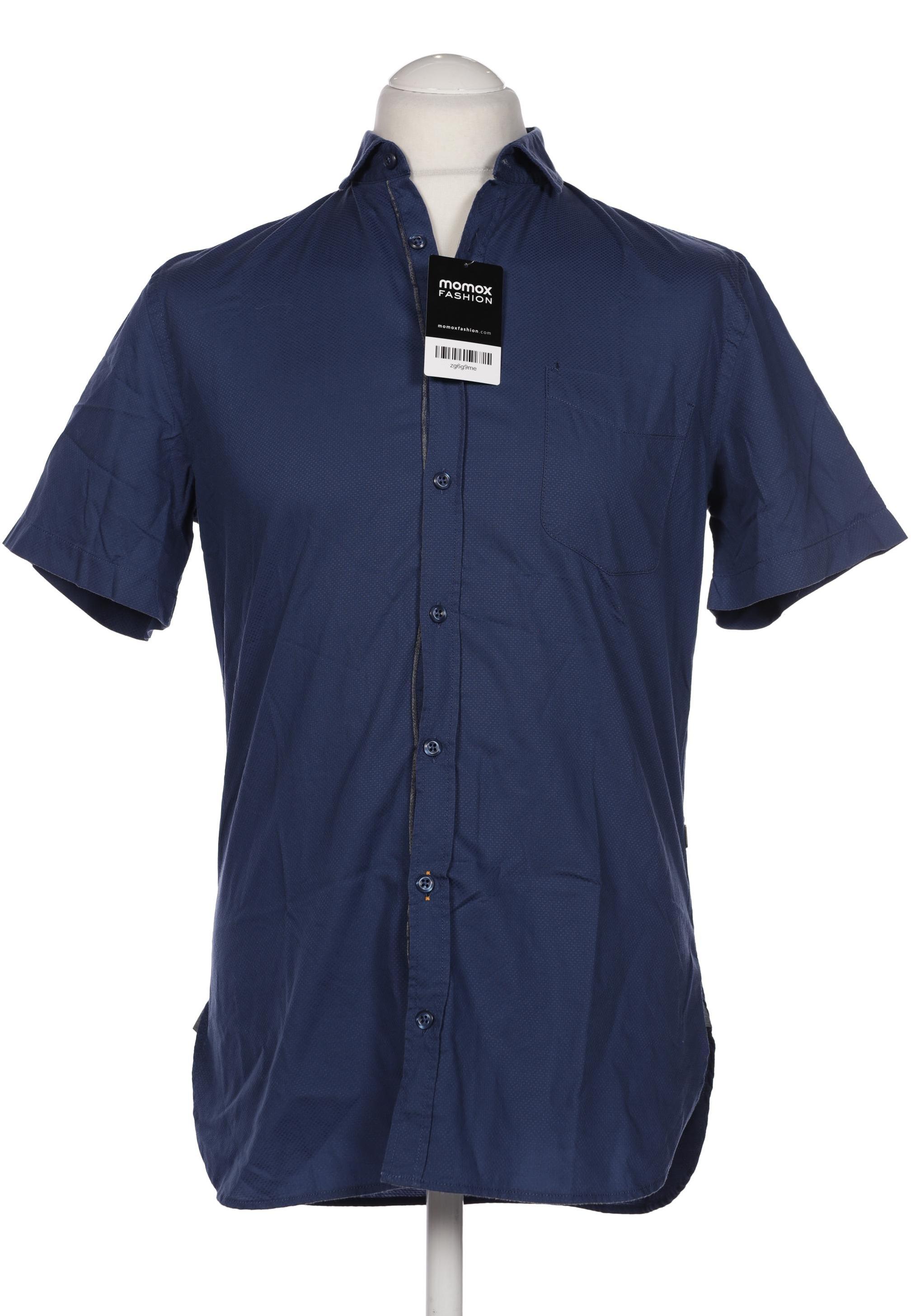 

Boss Orange Herren Hemd, blau, Gr. 48
