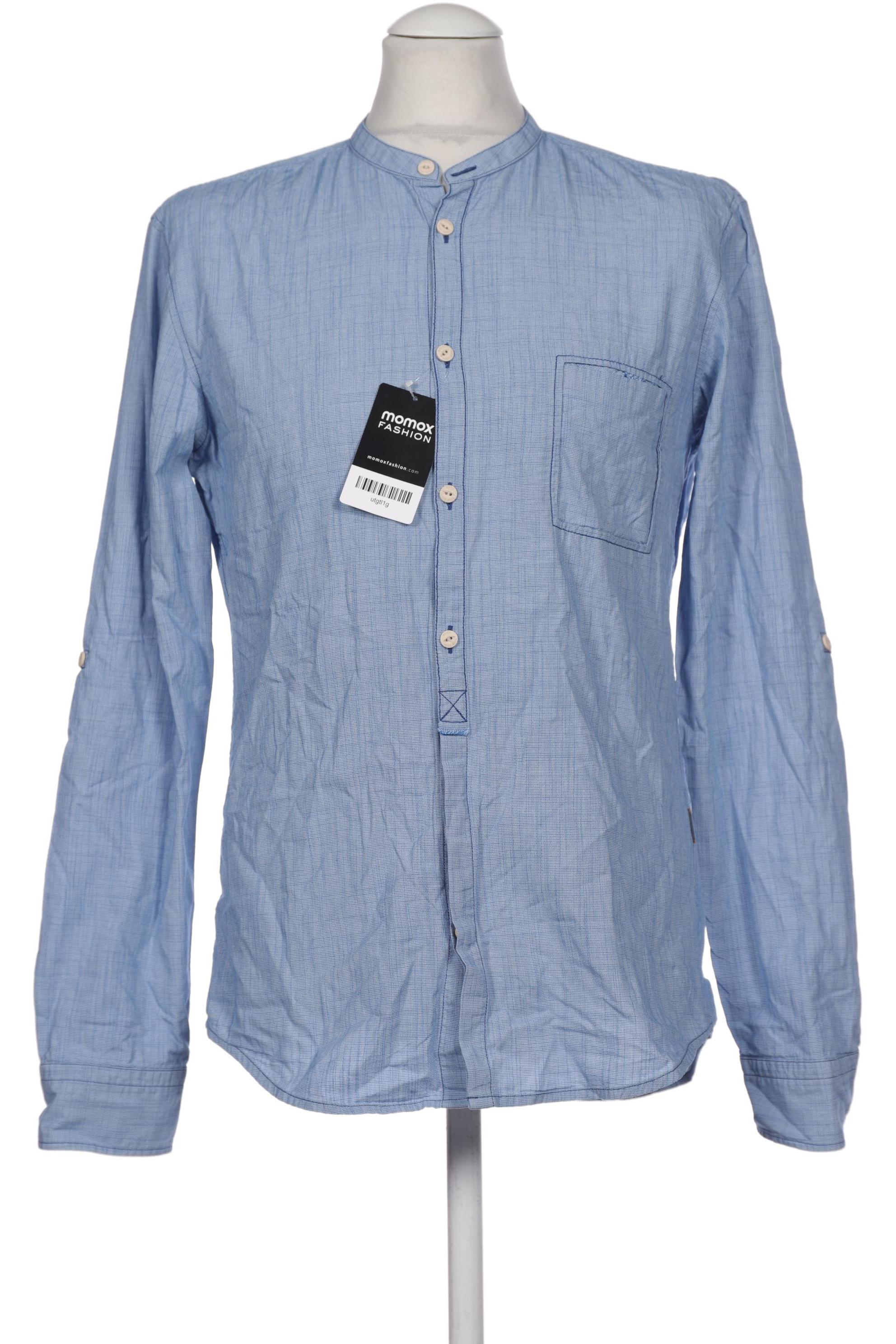 

Boss Orange Herren Hemd, blau