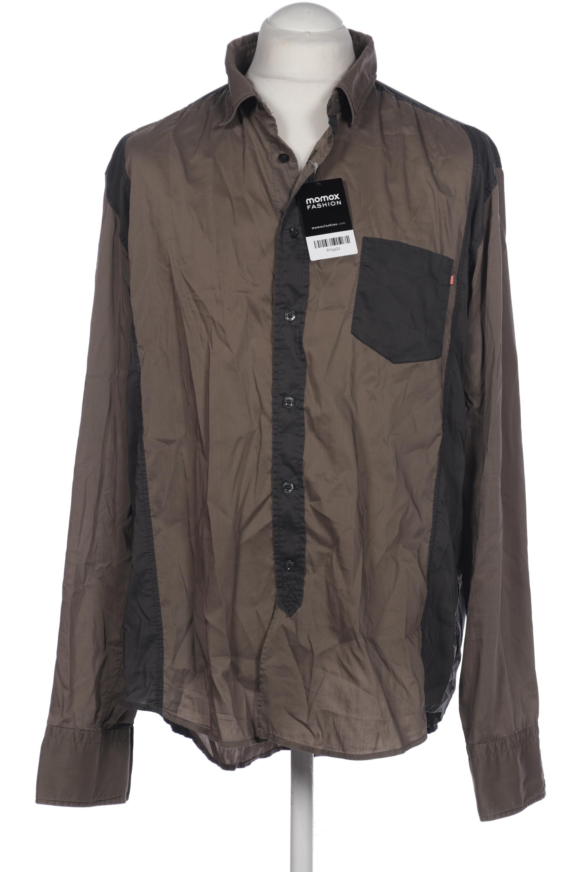 

Boss Orange Herren Hemd, braun, Gr. 58