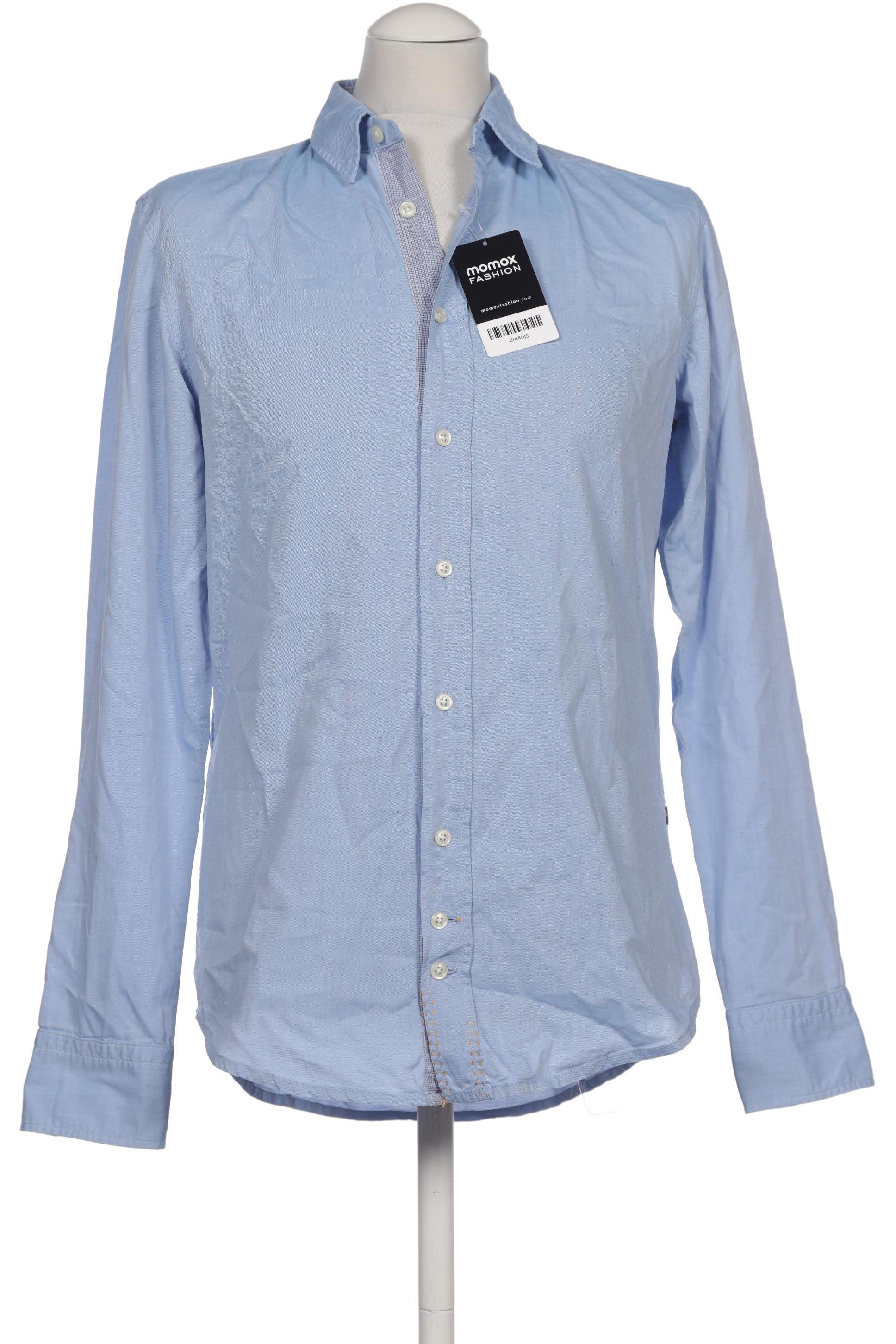 

Boss Orange Herren Hemd, blau, Gr. 44