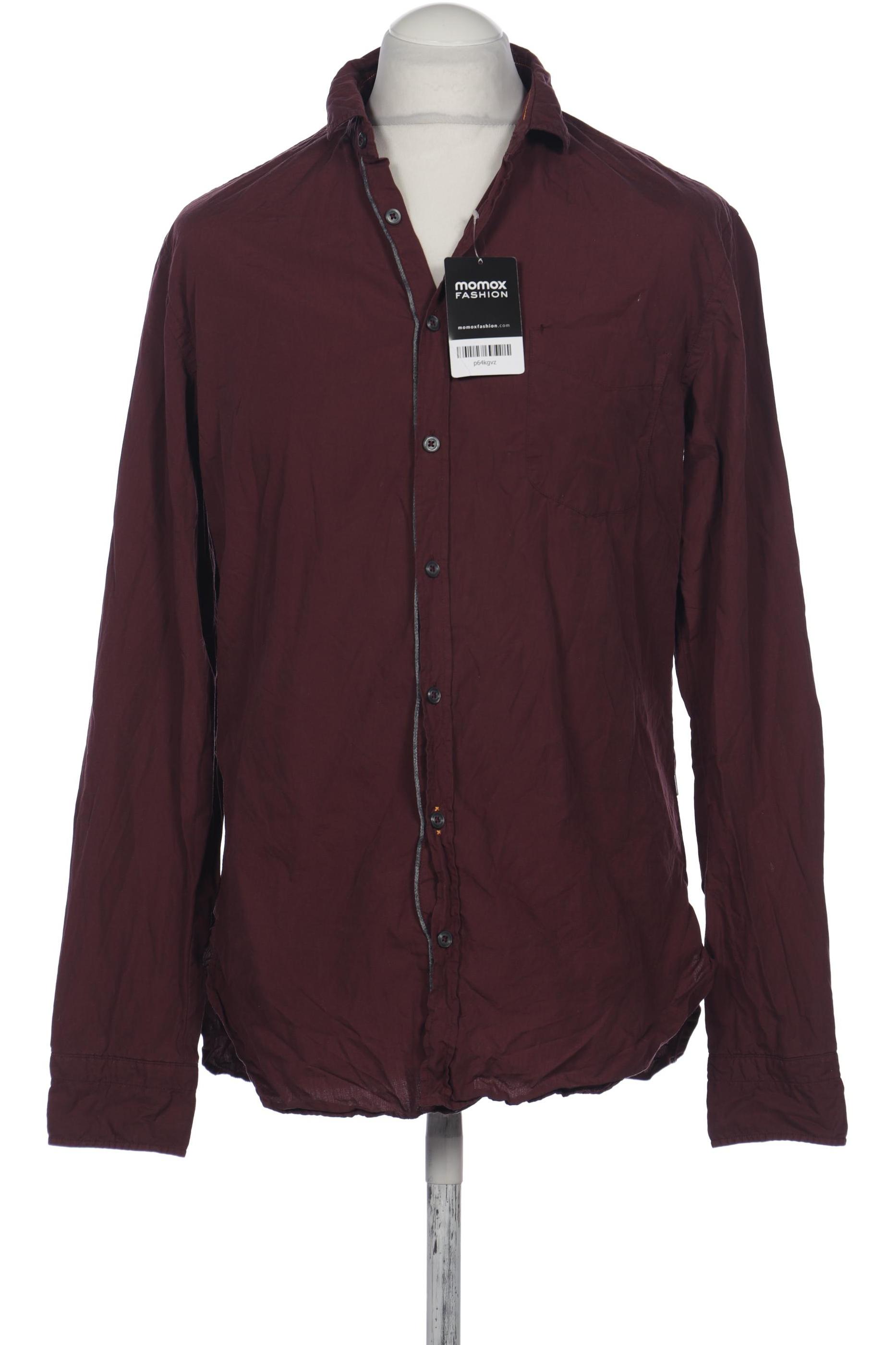 

Boss Orange Herren Hemd, bordeaux