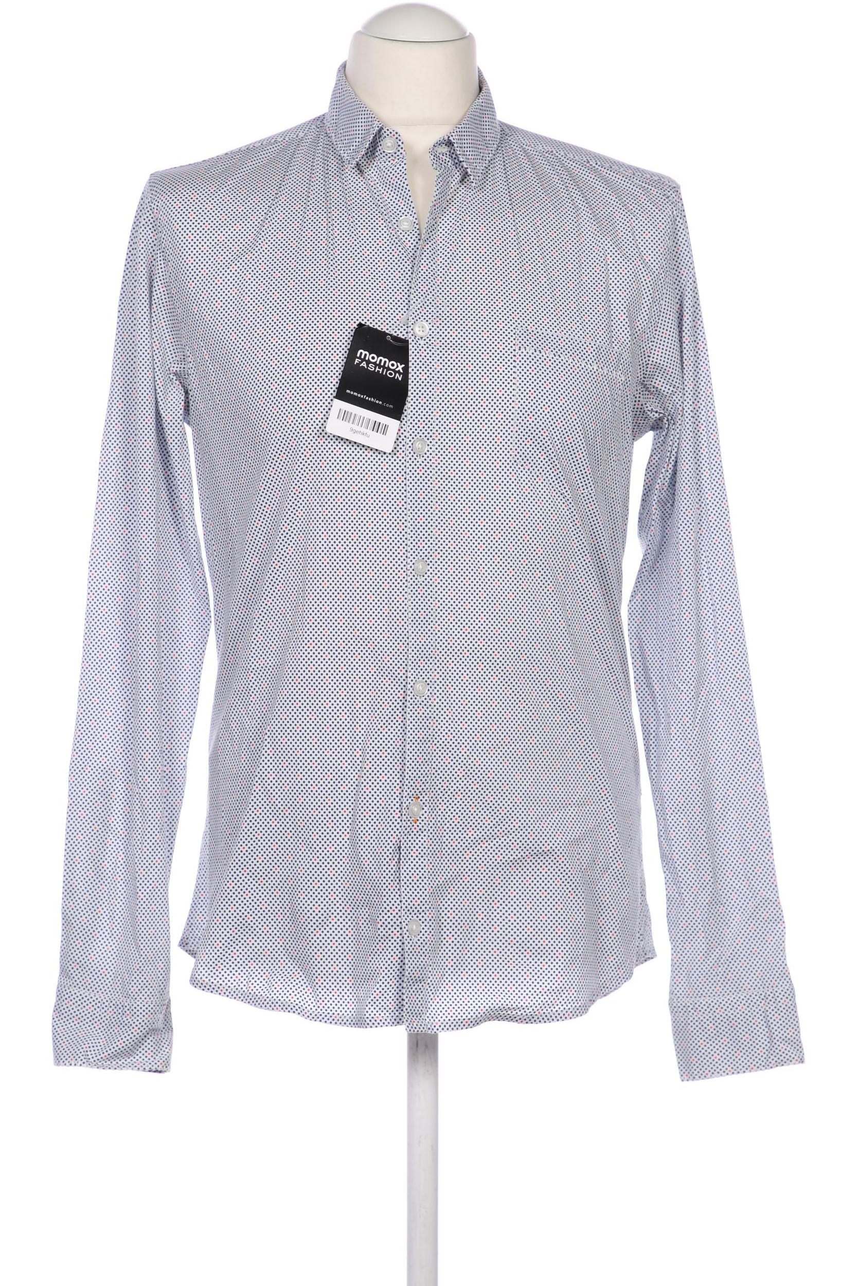 

Boss Orange Herren Hemd, marineblau, Gr. 48