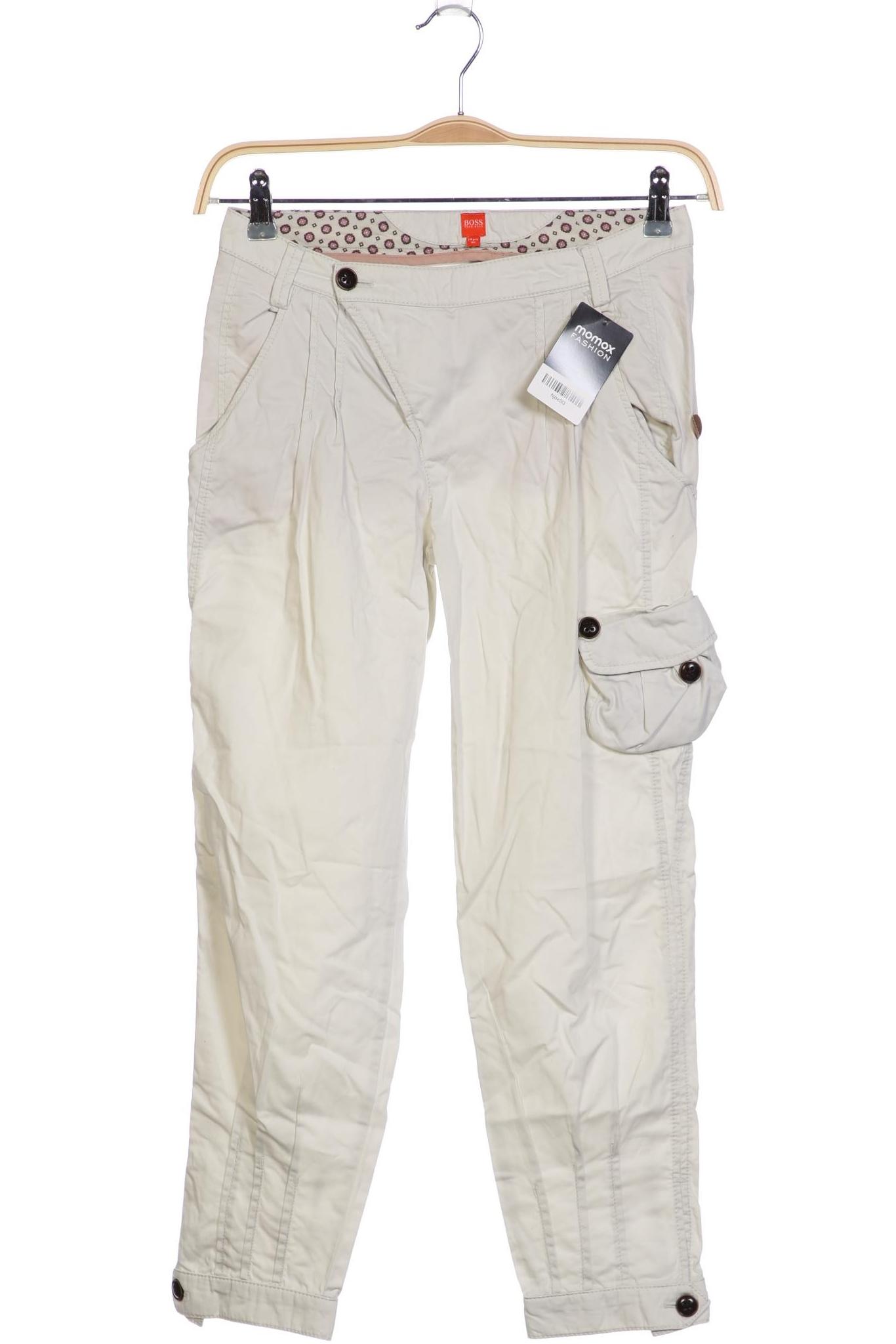 

Boss Orange Damen Stoffhose, cremeweiß, Gr. 164