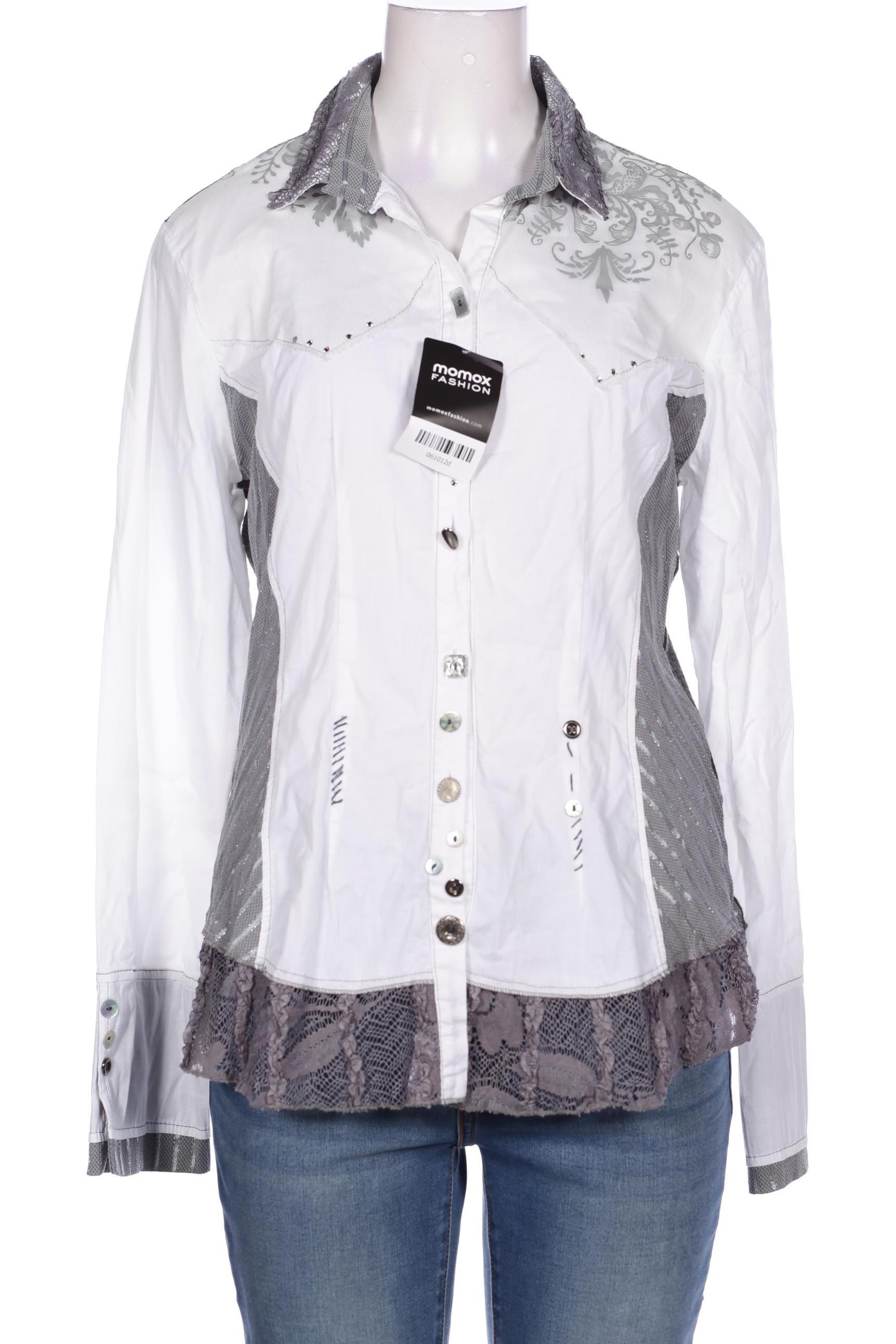 

Bottega Damen Bluse, grau, Gr. 38