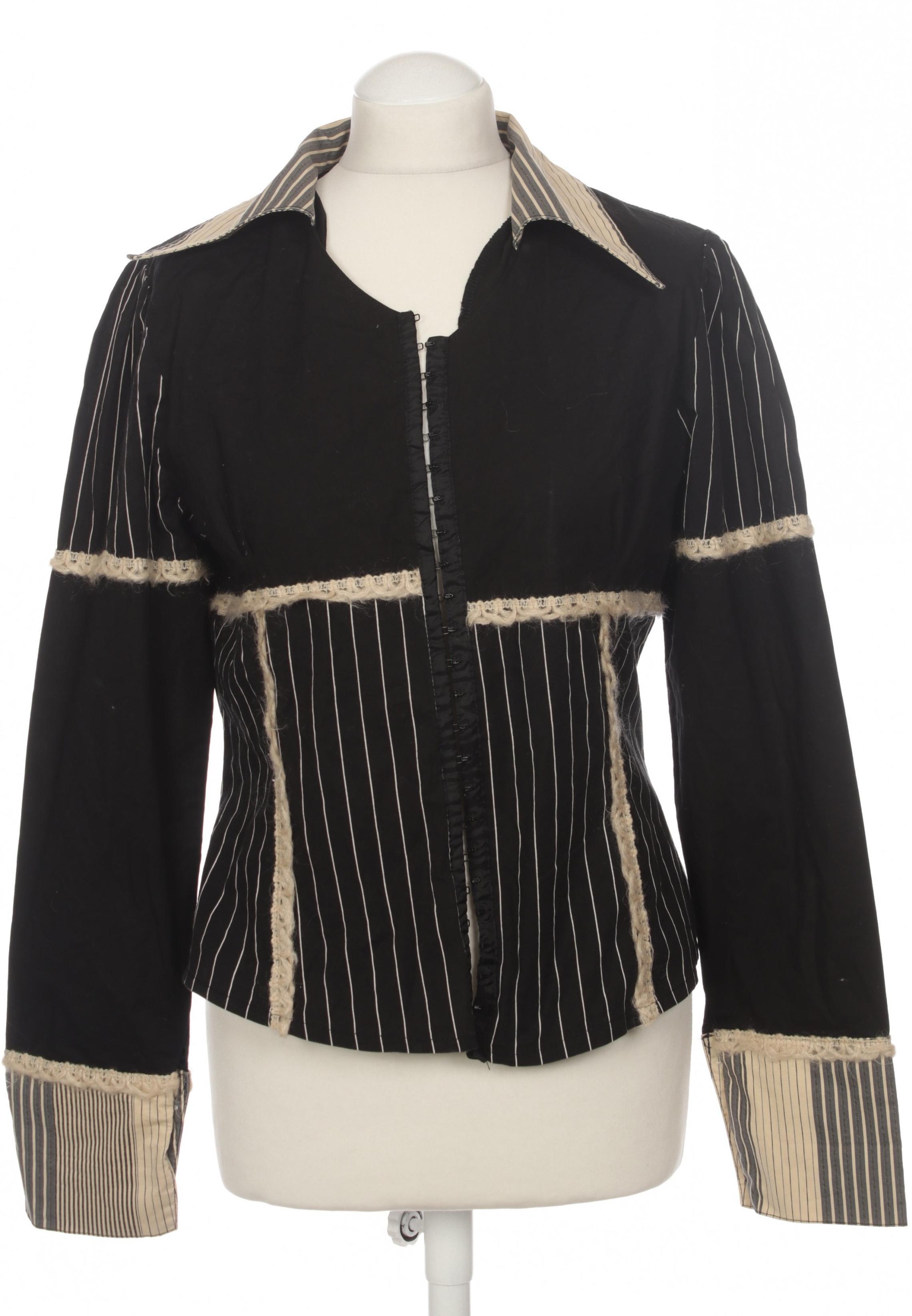 

Bottega Damen Bluse, schwarz, Gr.