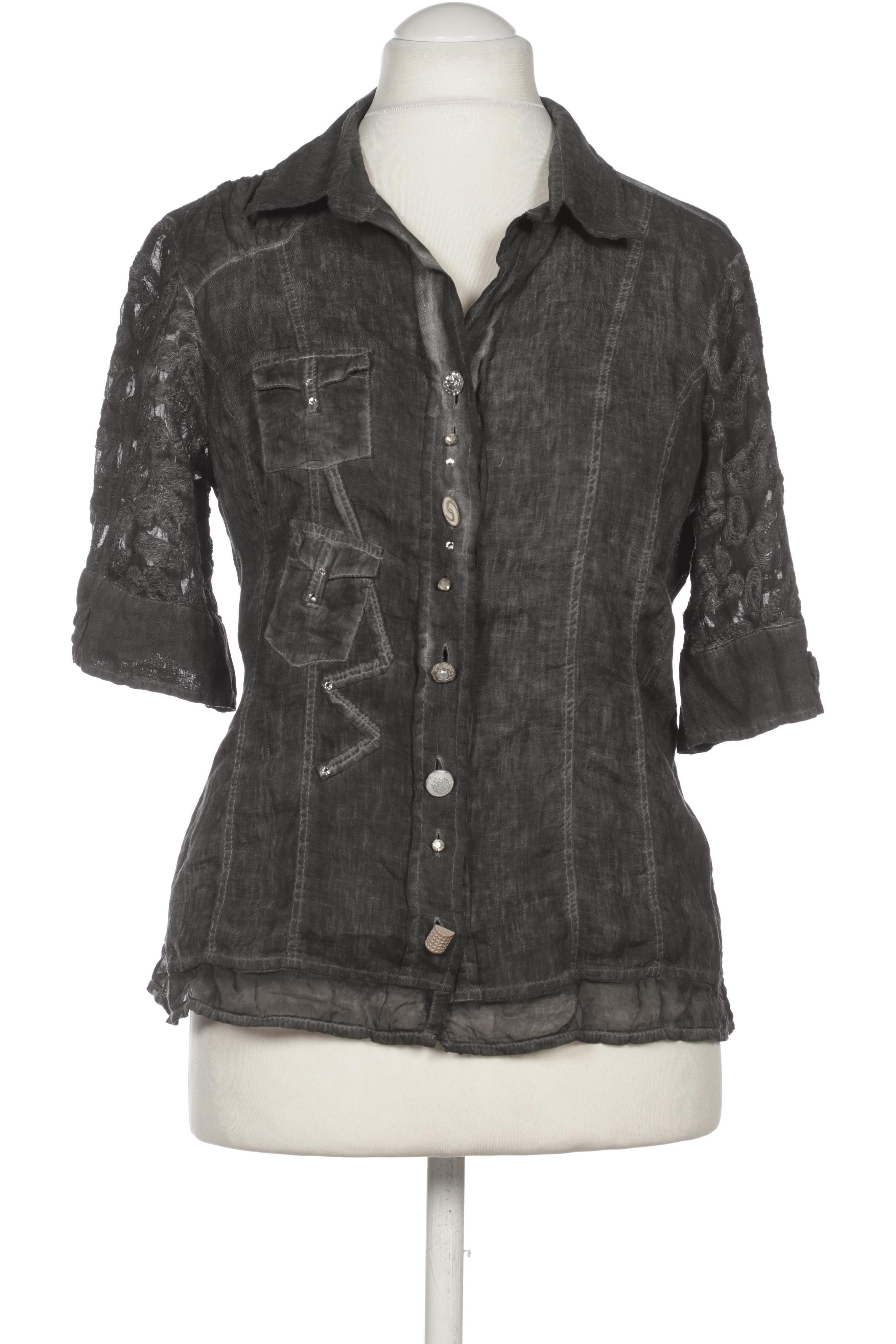 

Bottega Damen Bluse, grau, Gr.