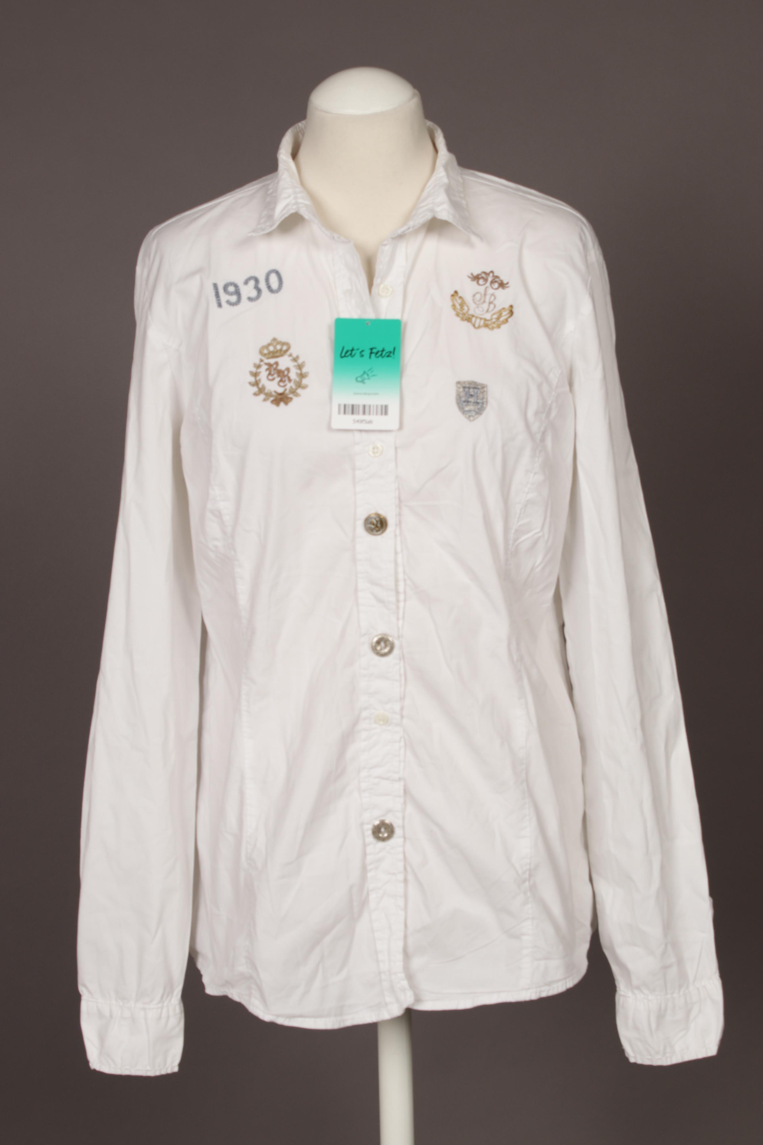 

Bottega Damen Bluse, weiß, Gr.